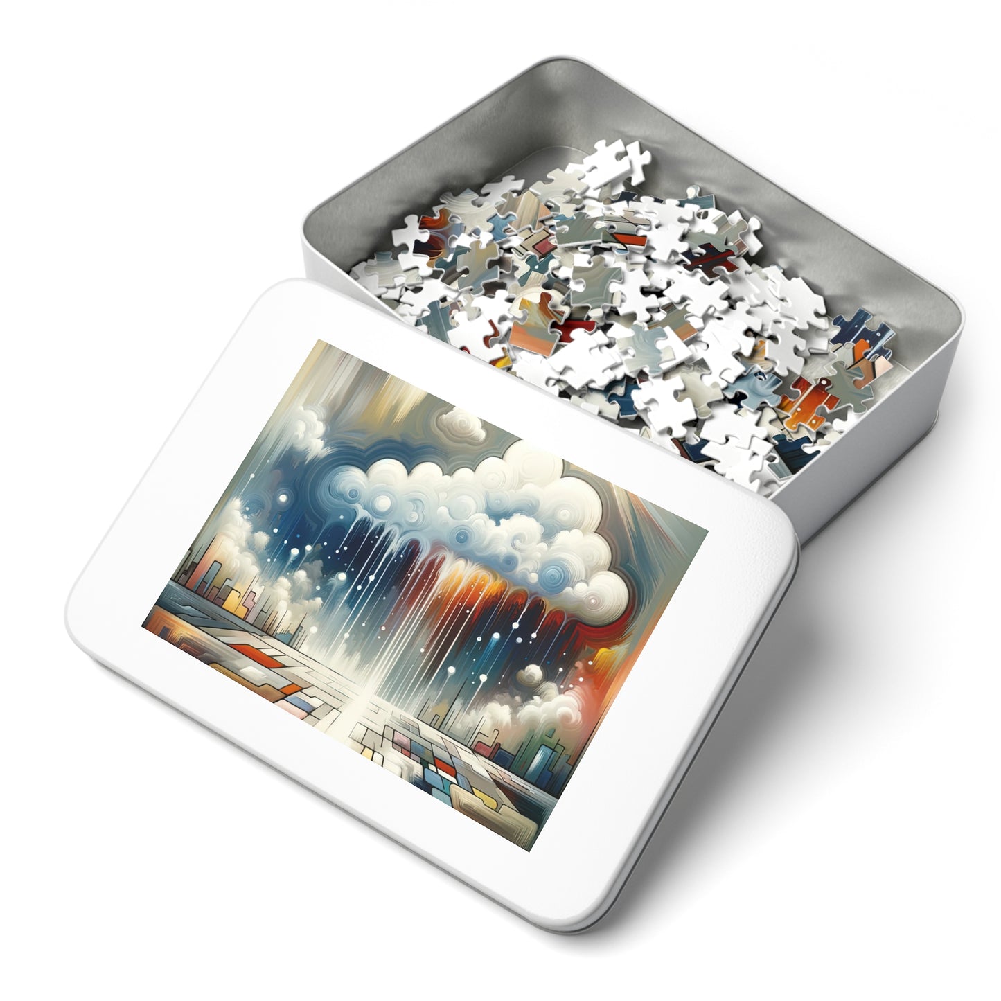 Grounding Silver Clouds Jigsaw Puzzle (30, 110, 252, 500,1000-Piece)