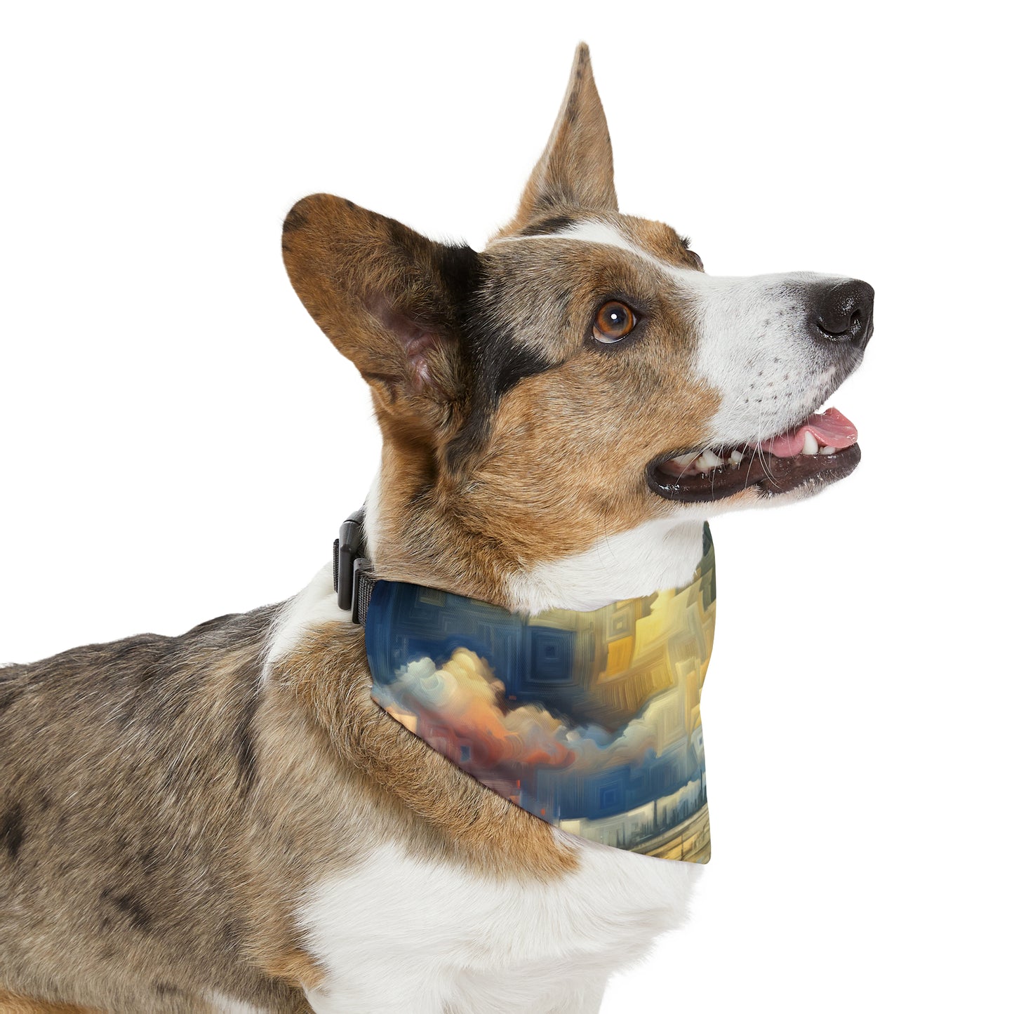 Earnest Gathering Rainwater Pet Bandana Collar