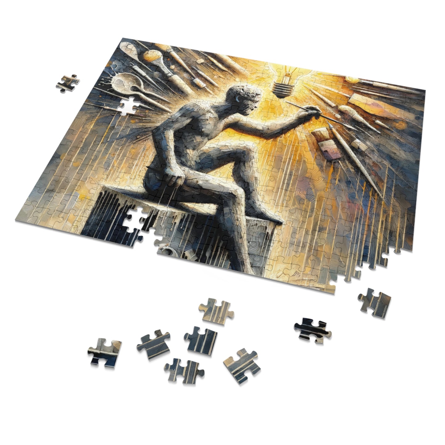 Idea Sculptor Genesis Jigsaw Puzzle (30, 110, 252, 500,1000-Piece)
