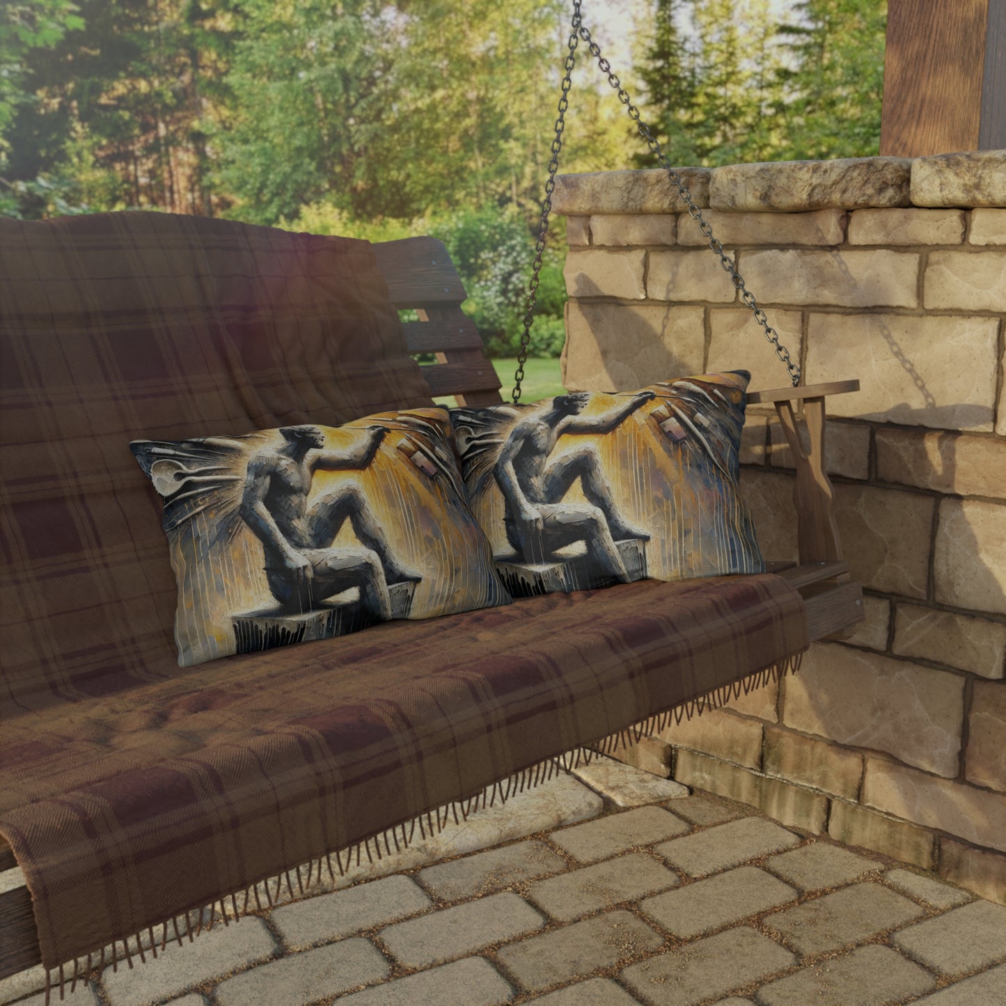 Idea Sculptor Genesis Outdoor Pillows