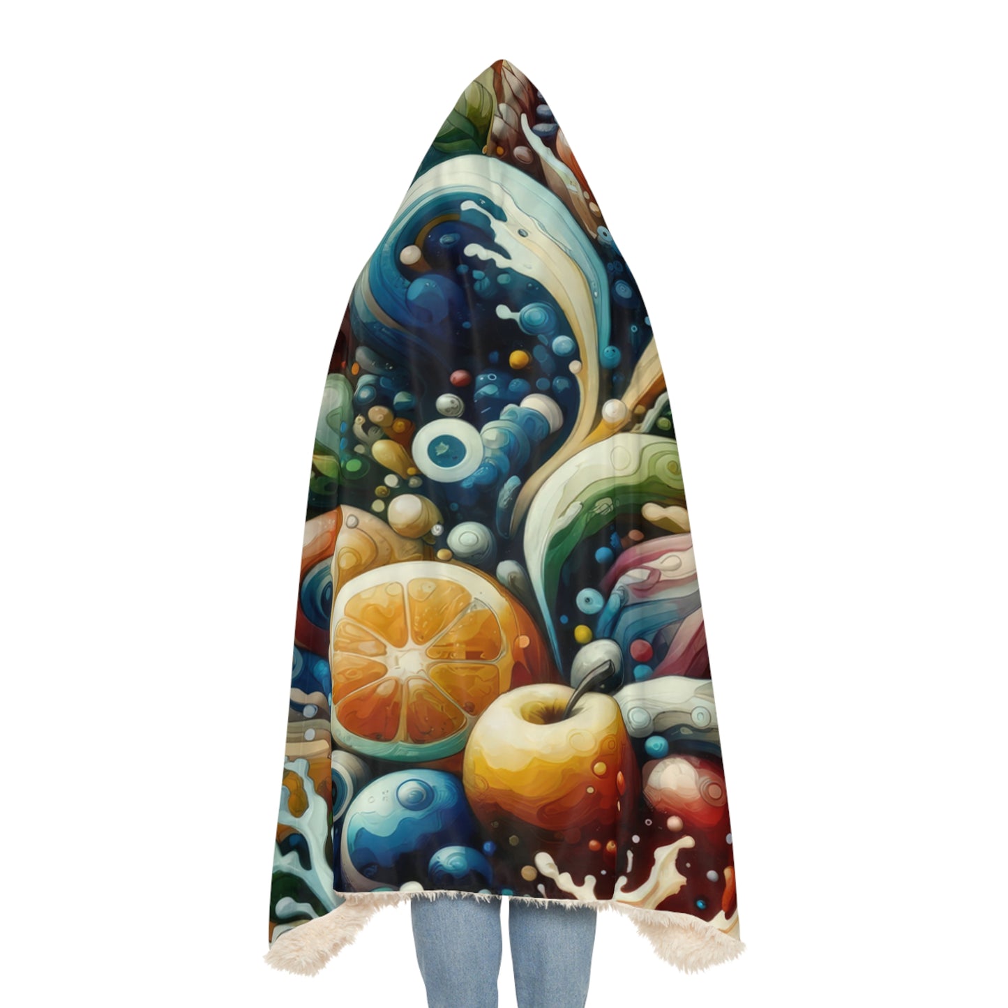 Nourishing Tachism Symphony Snuggle Blanket