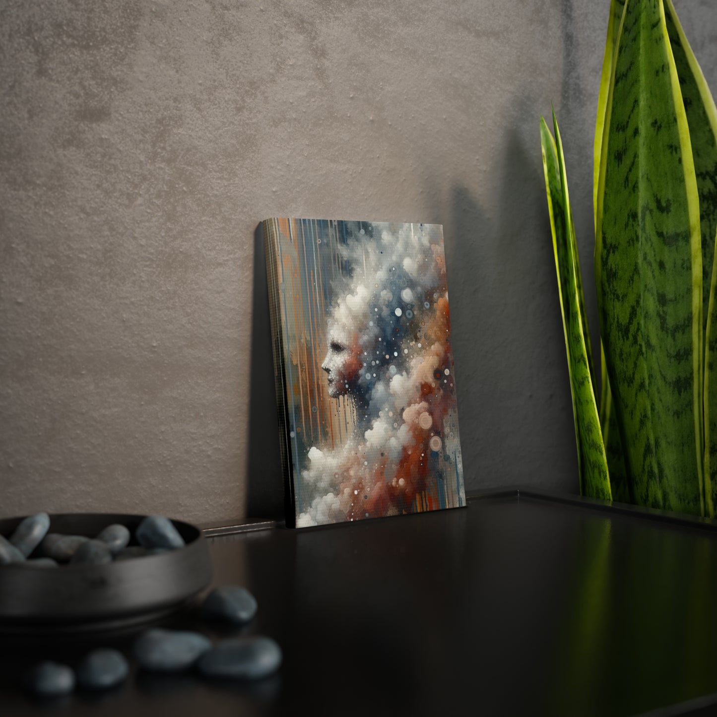 Ephemeral Hour Residue Canvas Photo Tile