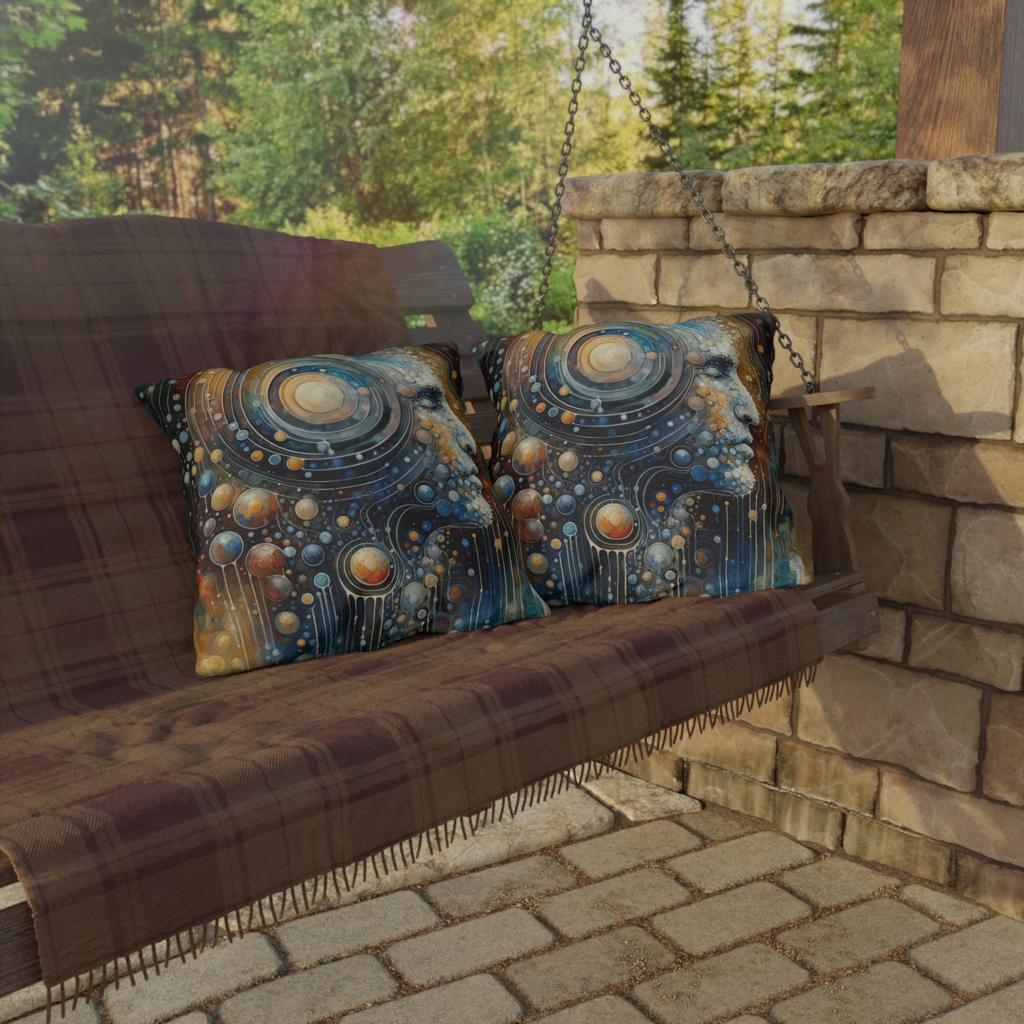 Dialogue Nuances Attunement Outdoor Pillows