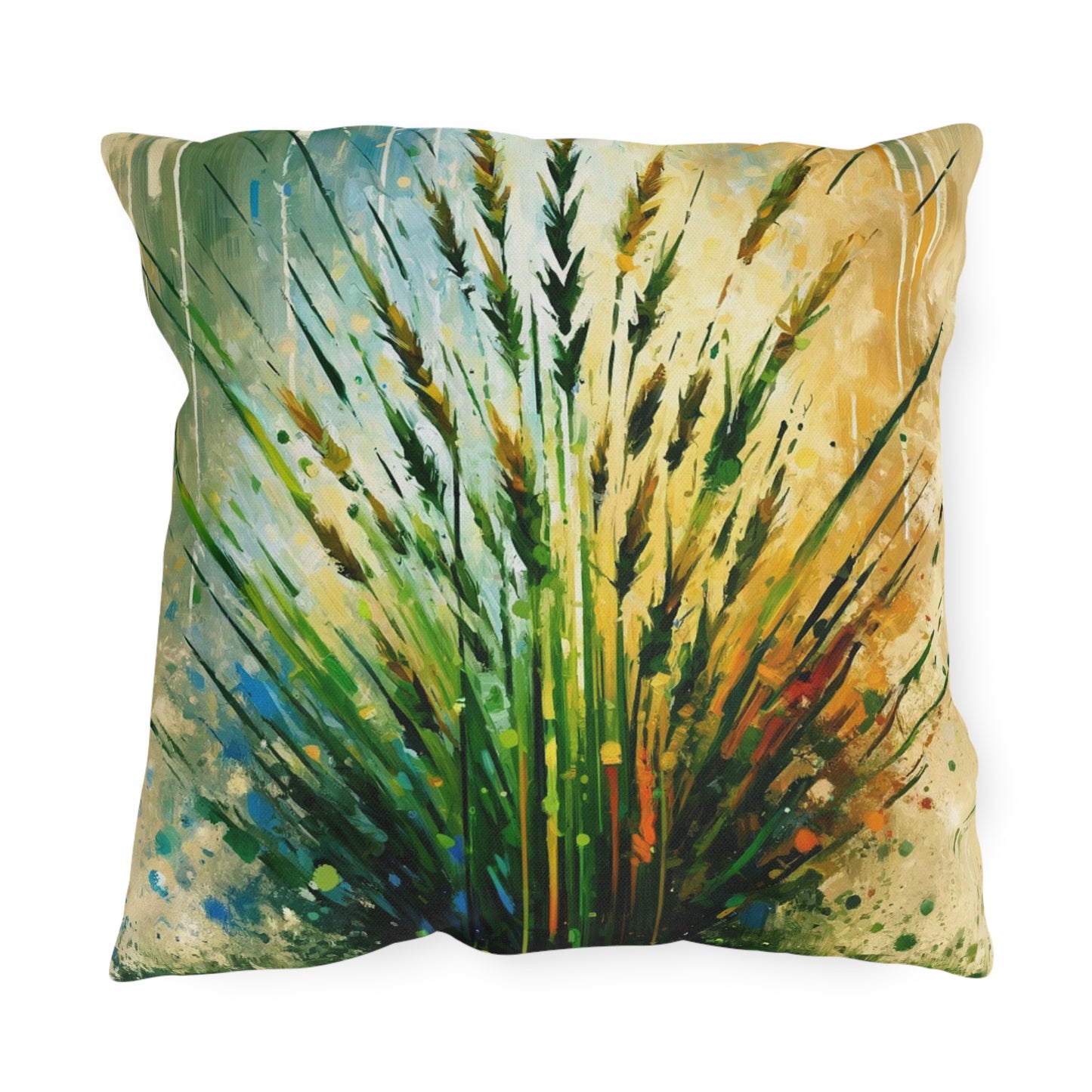 Grass Testament Change Outdoor Pillows