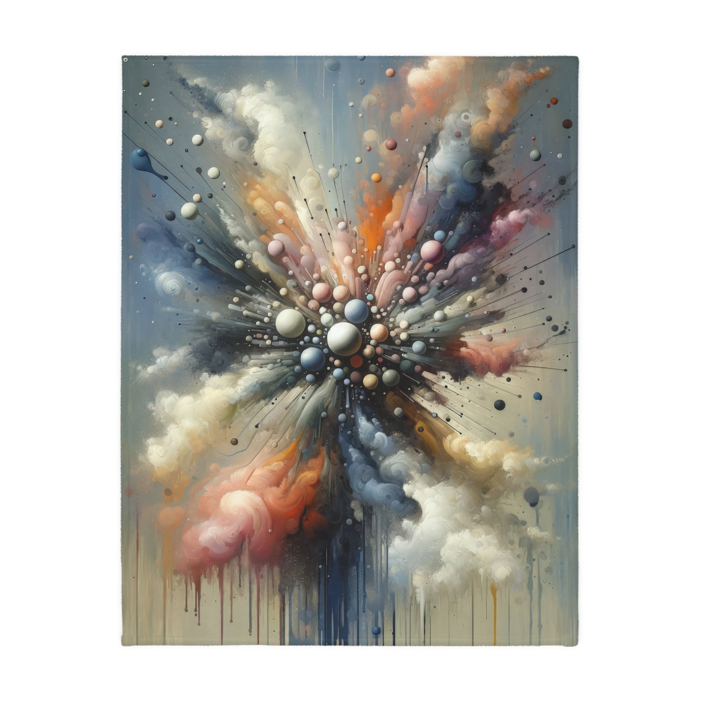 Impactful Deeds Ripple Velveteen Microfiber Blanket (Two-sided print)