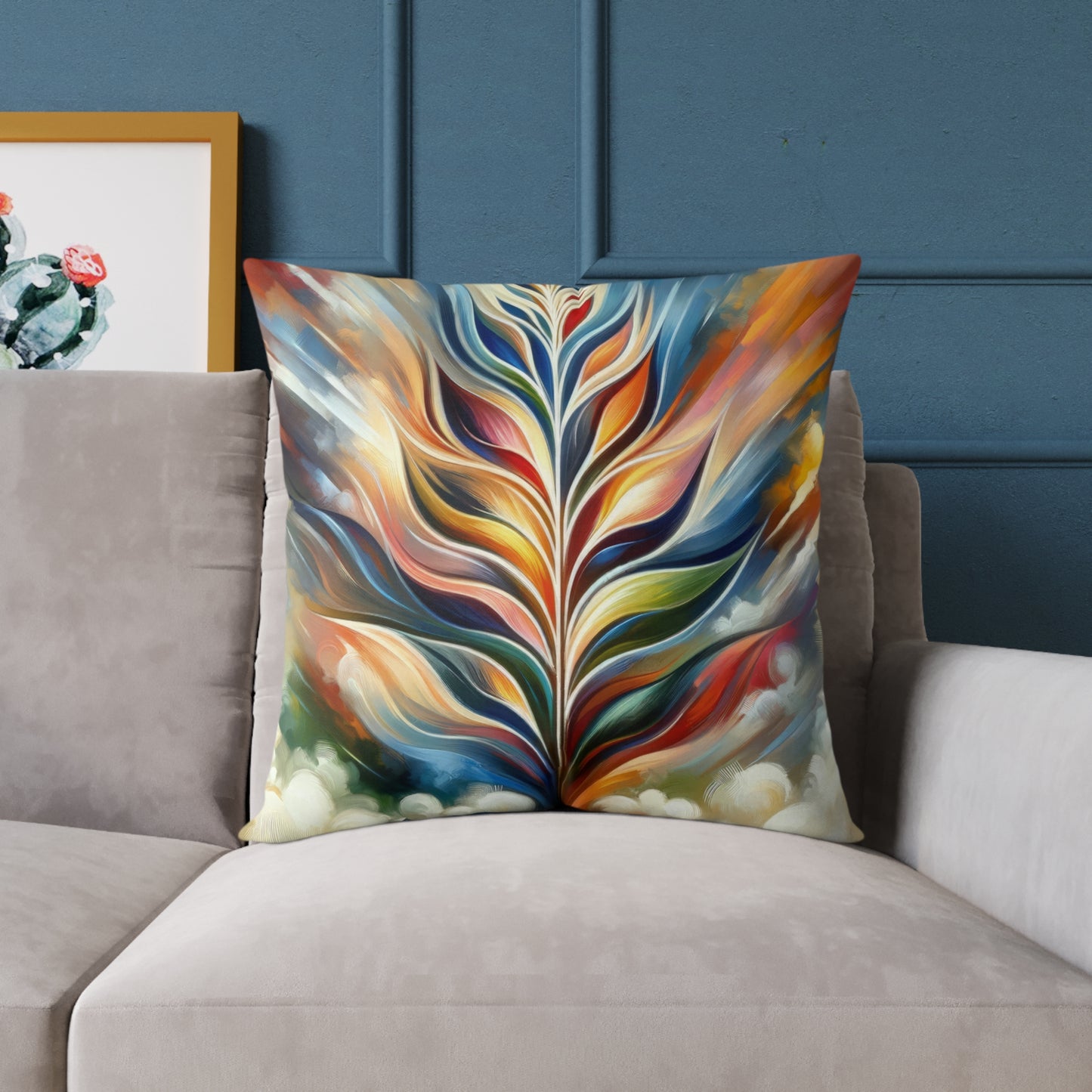 Sovereign Radiance Cultivation Spun Polyester Pillow