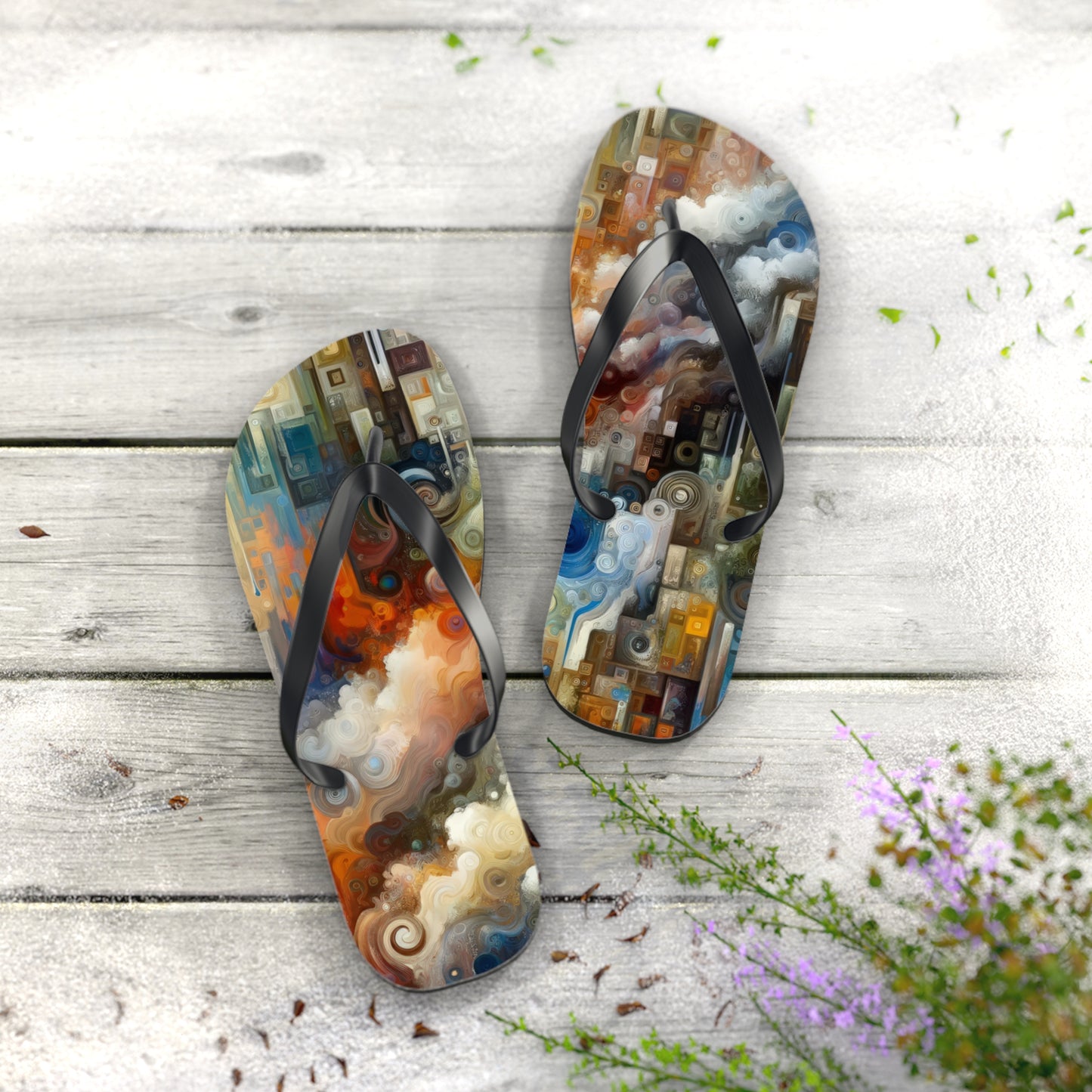 Tachist Unity Diversity Flip Flops