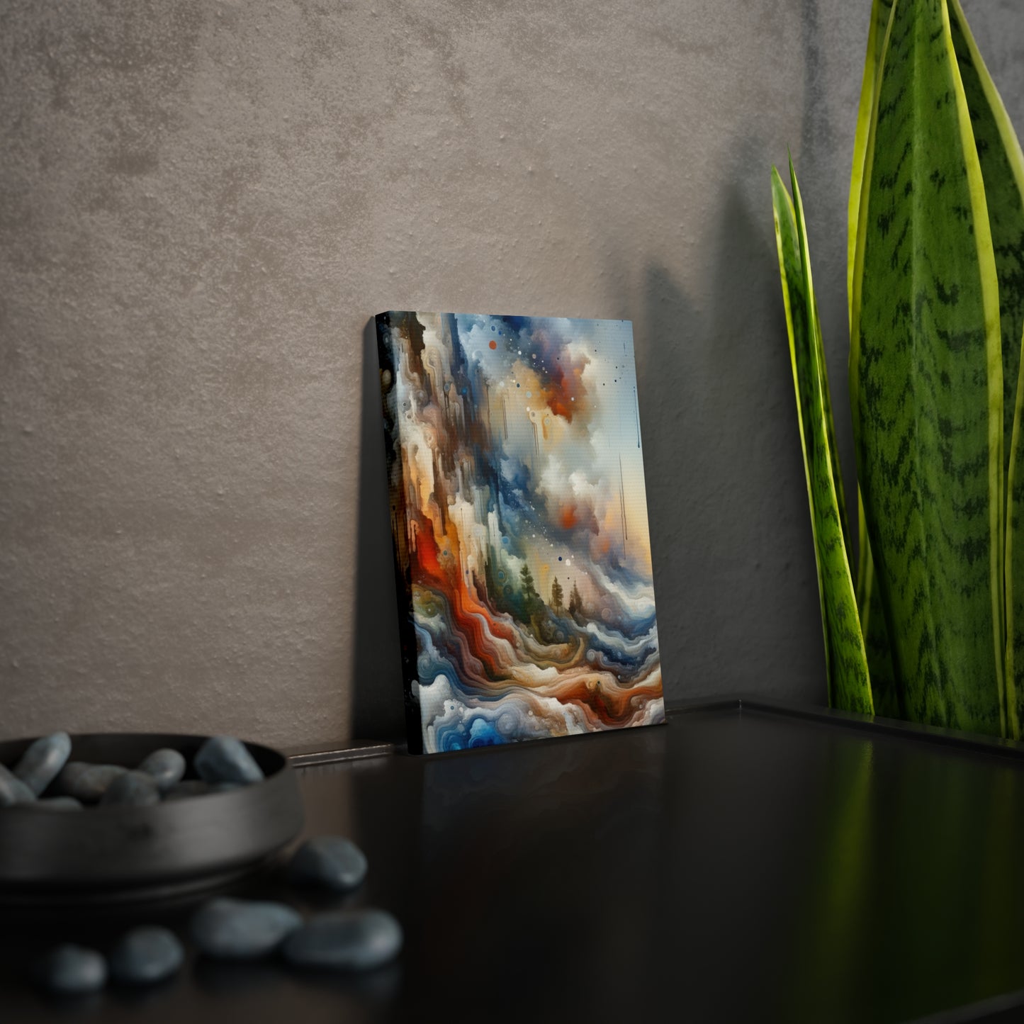 Inner Journey Abstract Canvas Photo Tile