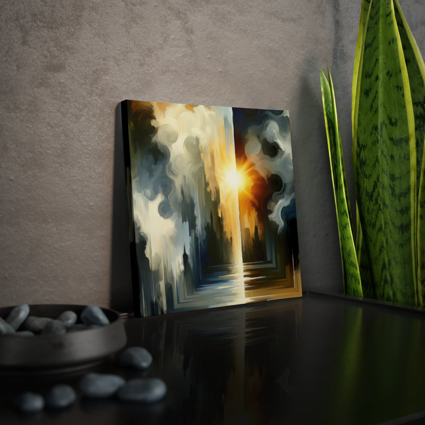 Dawn Dispels Darkness Canvas Photo Tile