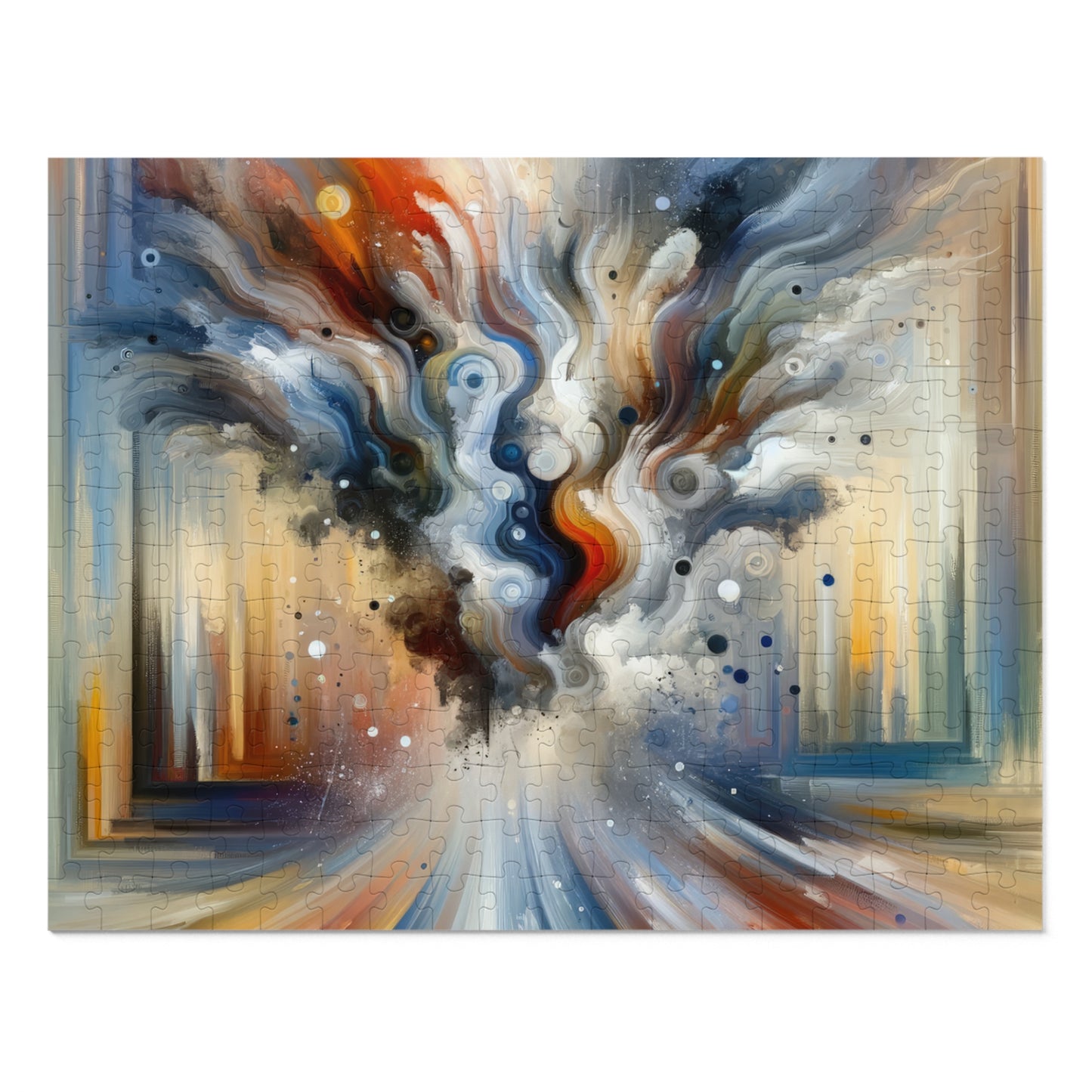 Dynamic External Influence Jigsaw Puzzle (30, 110, 252, 500,1000-Piece)