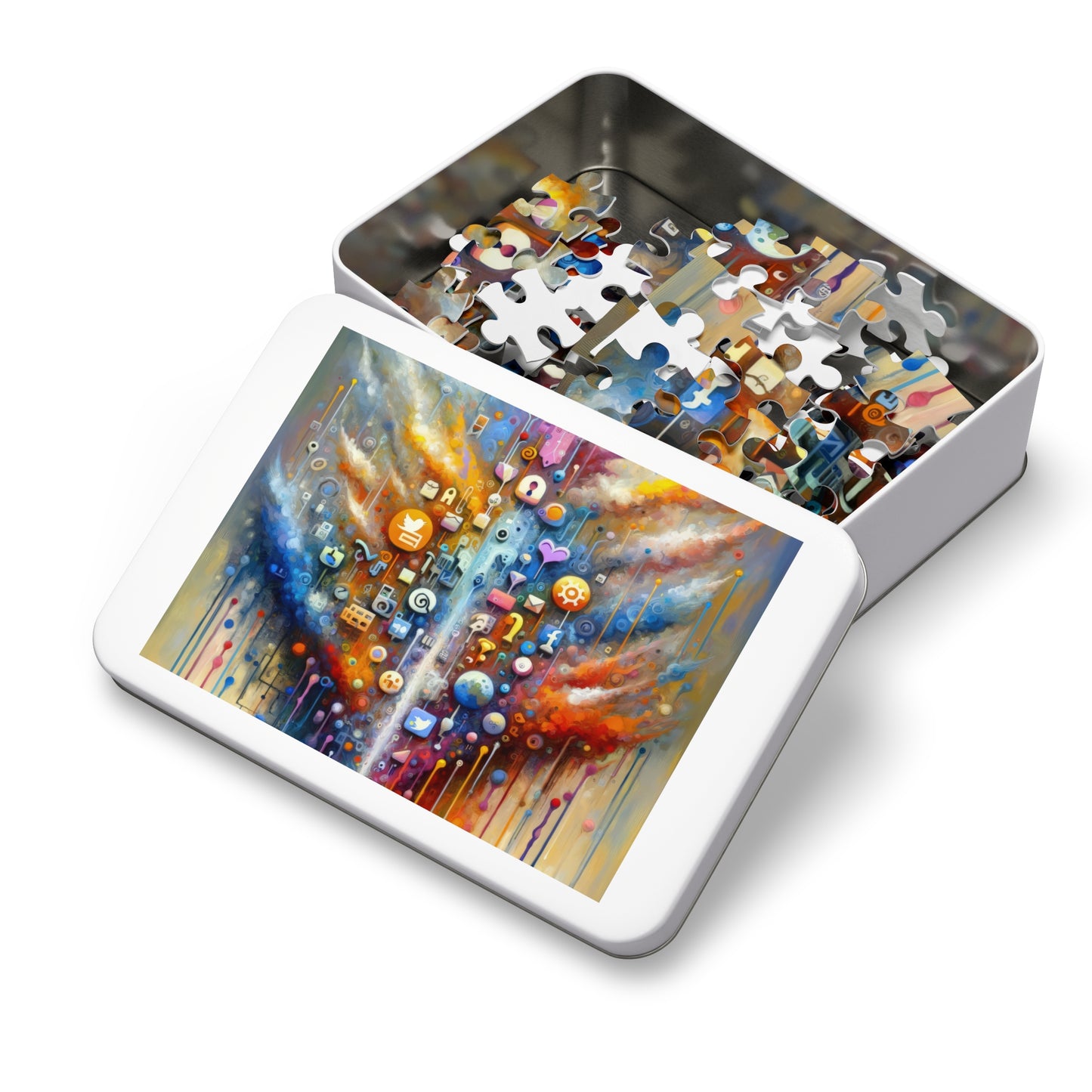 Digital Essence Revelation Jigsaw Puzzle (30, 110, 252, 500,1000-Piece)