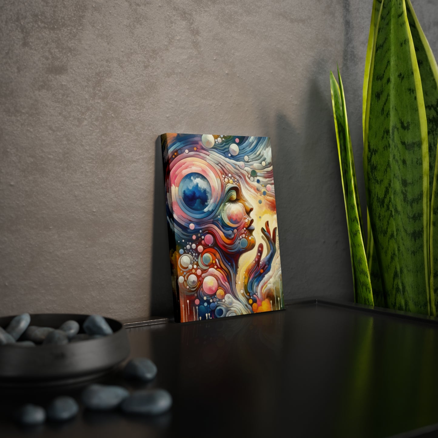 Mindful Melody Harmony Canvas Photo Tile