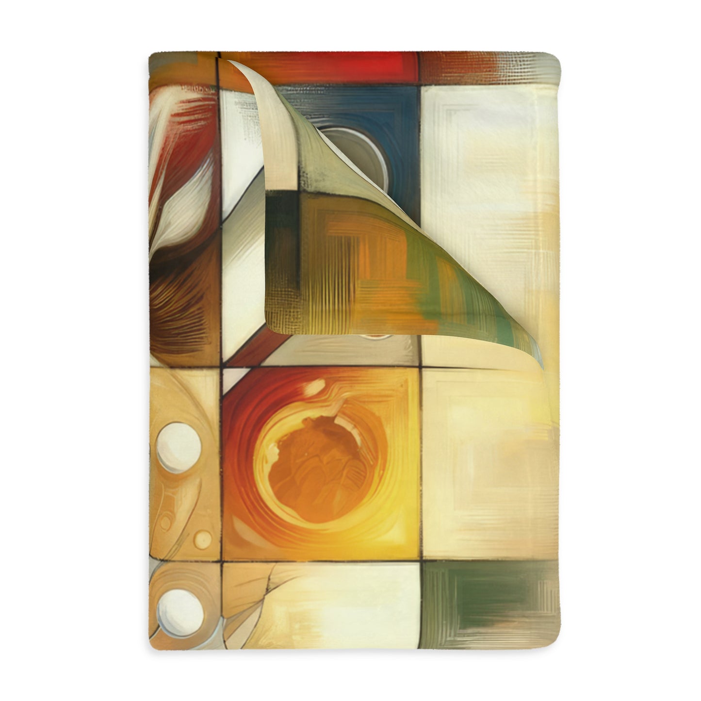 Hearth Health Harmony Velveteen Microfiber Blanket (Two-sided print)