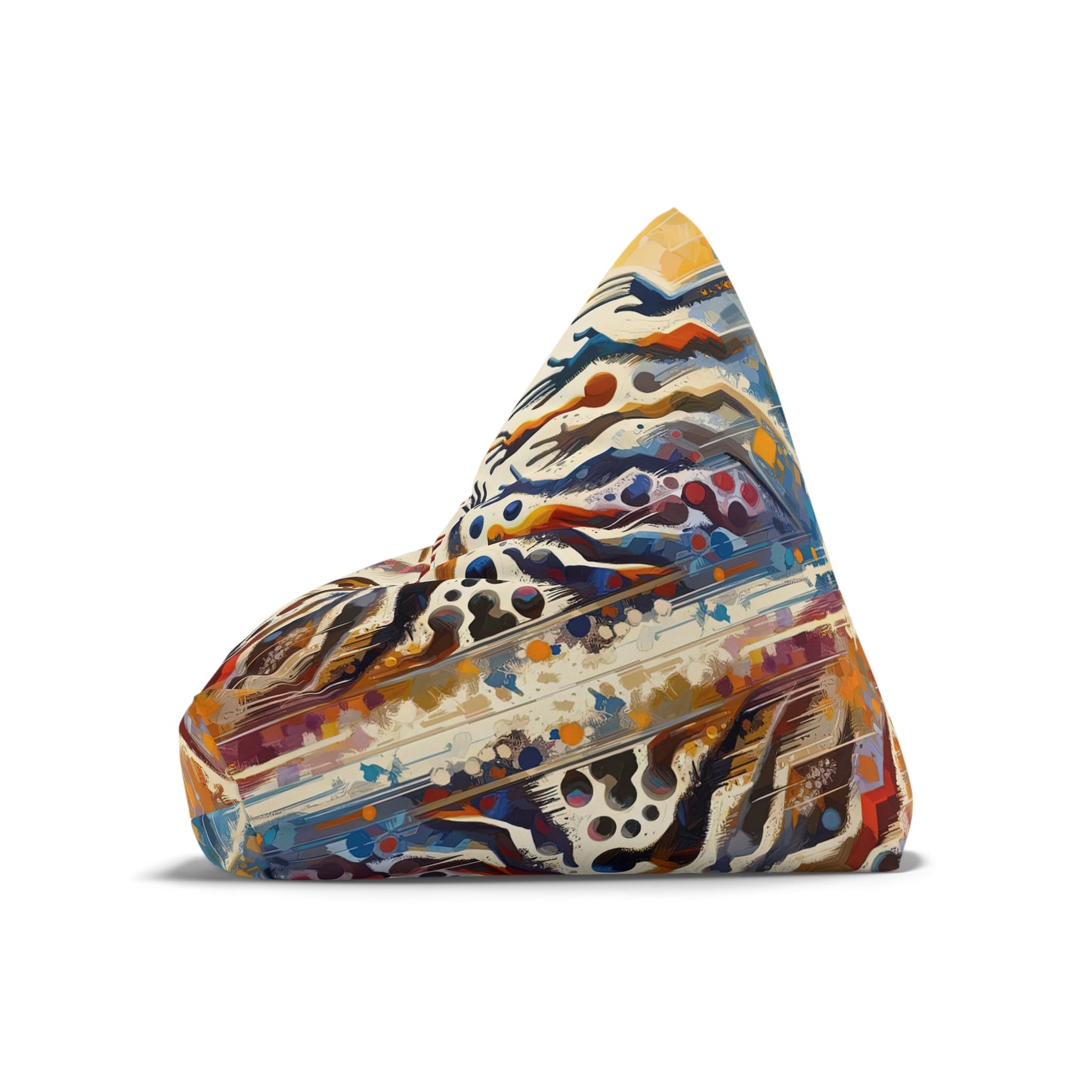 Architects Wisdom Tachism Bean Bag Chair Cover