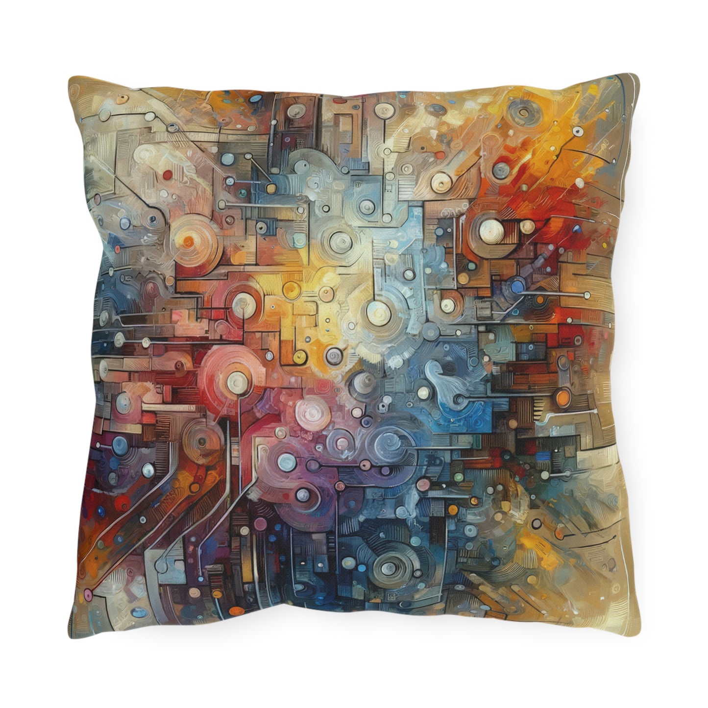 Empathy Scaffold Unity Outdoor Pillows