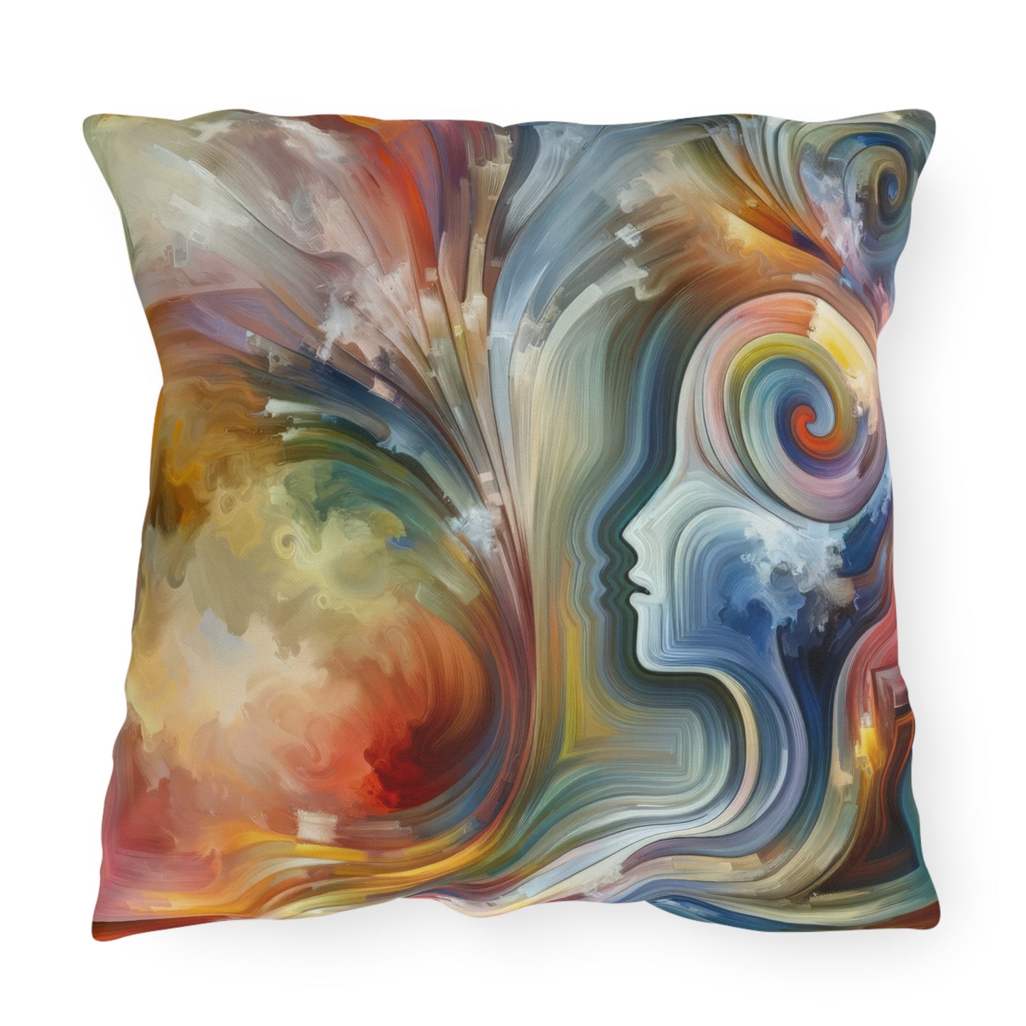 Empathy Binding Spirit Outdoor Pillows
