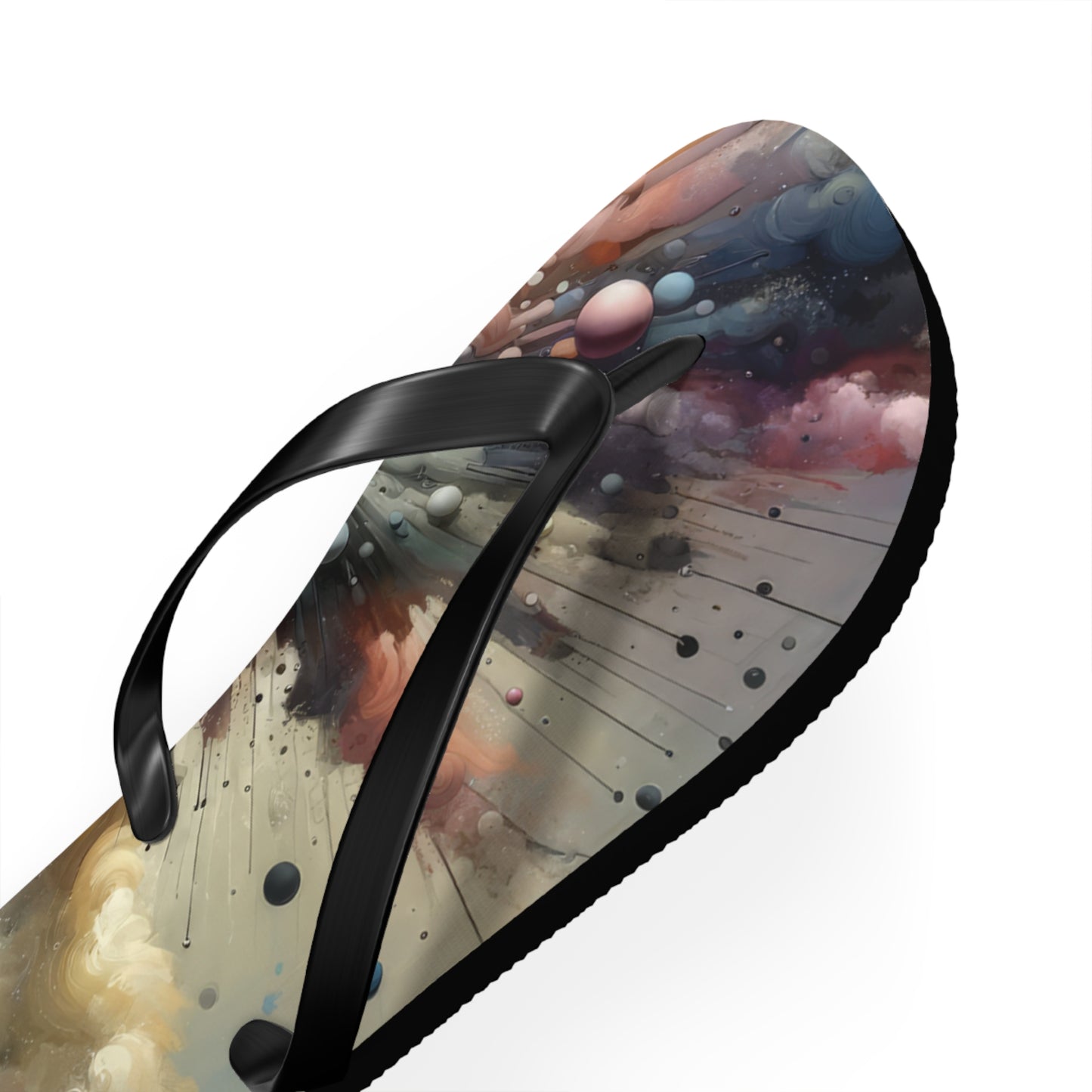 Impactful Deeds Ripple Flip Flops