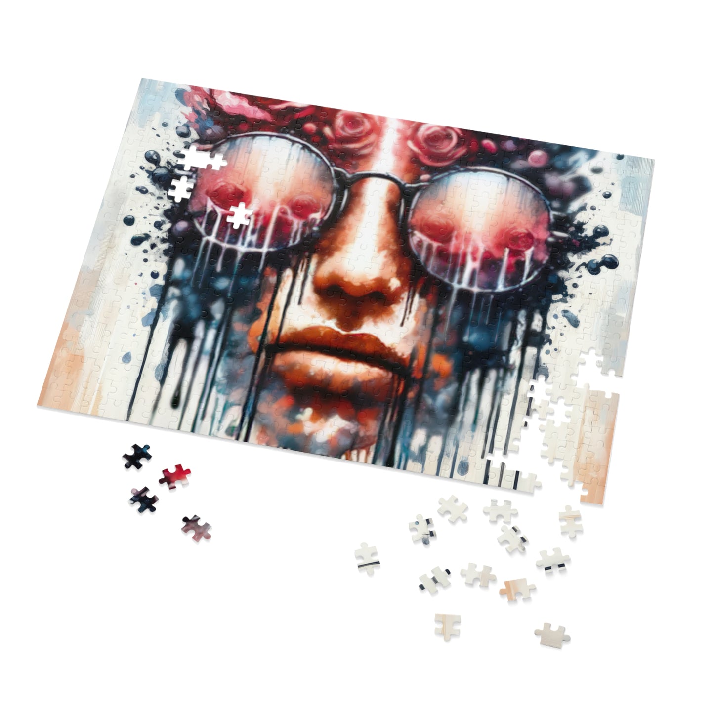 Perception Cleansing Tachism Jigsaw Puzzle (30, 110, 252, 500,1000-Piece)
