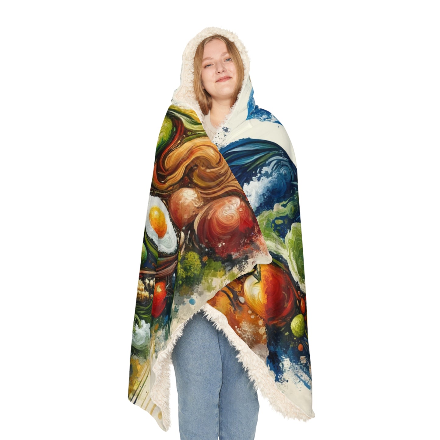 Earthly Dialogue Feast Snuggle Blanket