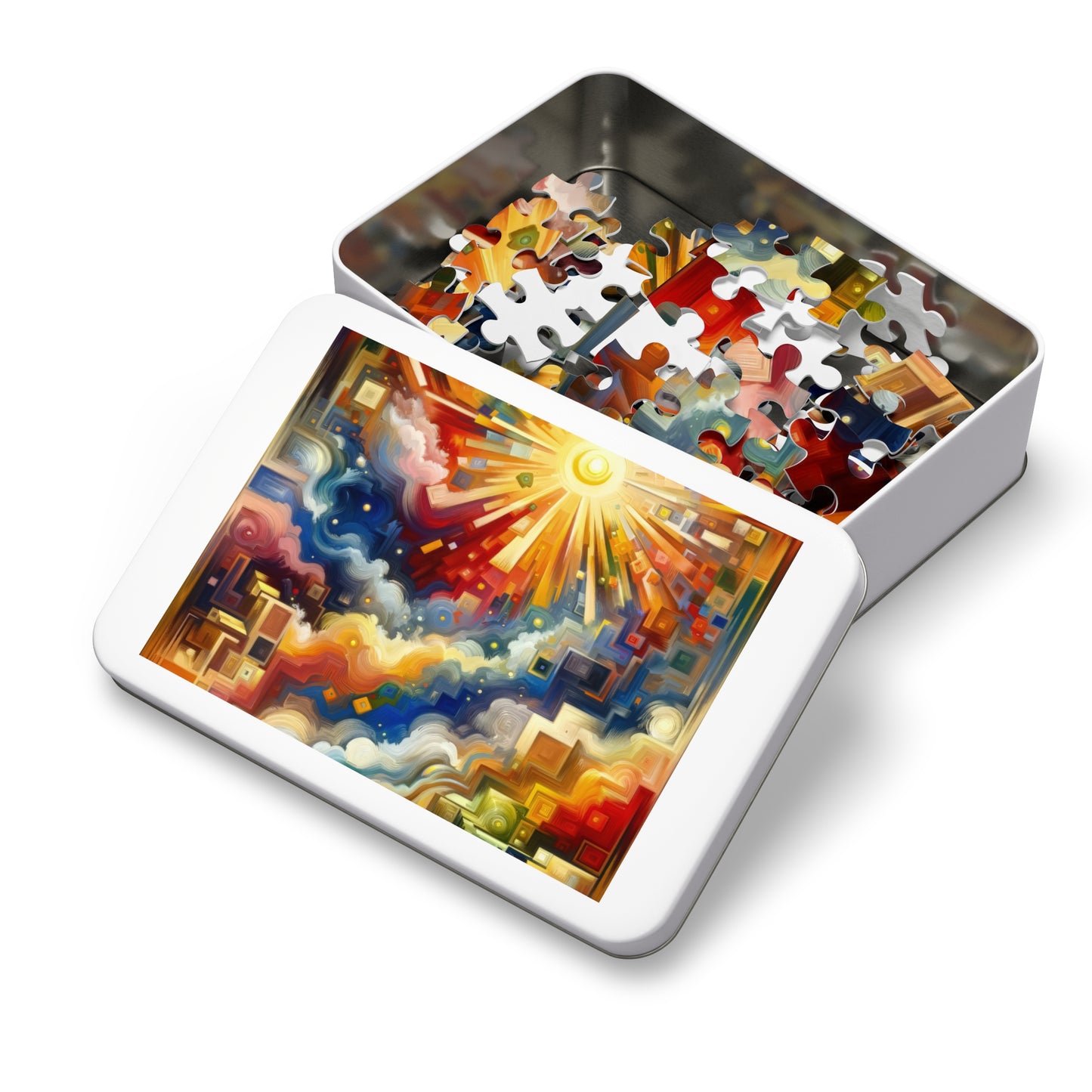 Abundant Resources Burst Jigsaw Puzzle (30, 110, 252, 500,1000-Piece)