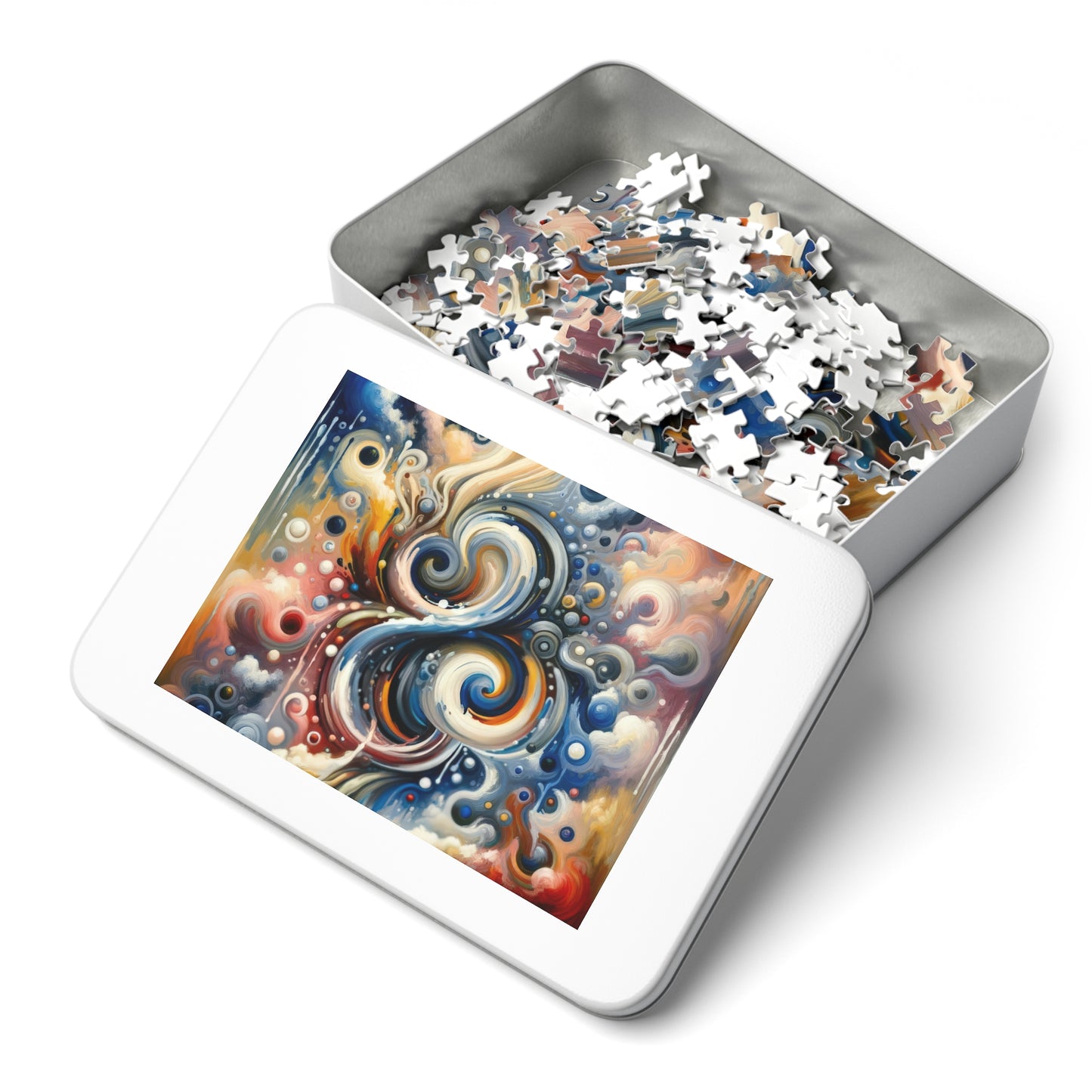 Paradoxical Embrace Tachism Jigsaw Puzzle (30, 110, 252, 500,1000-Piece)