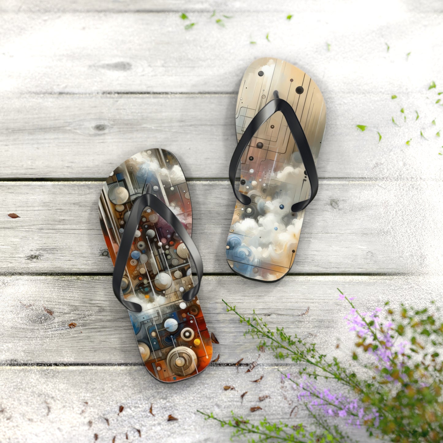 Abstract Mechanical Harmony Flip Flops