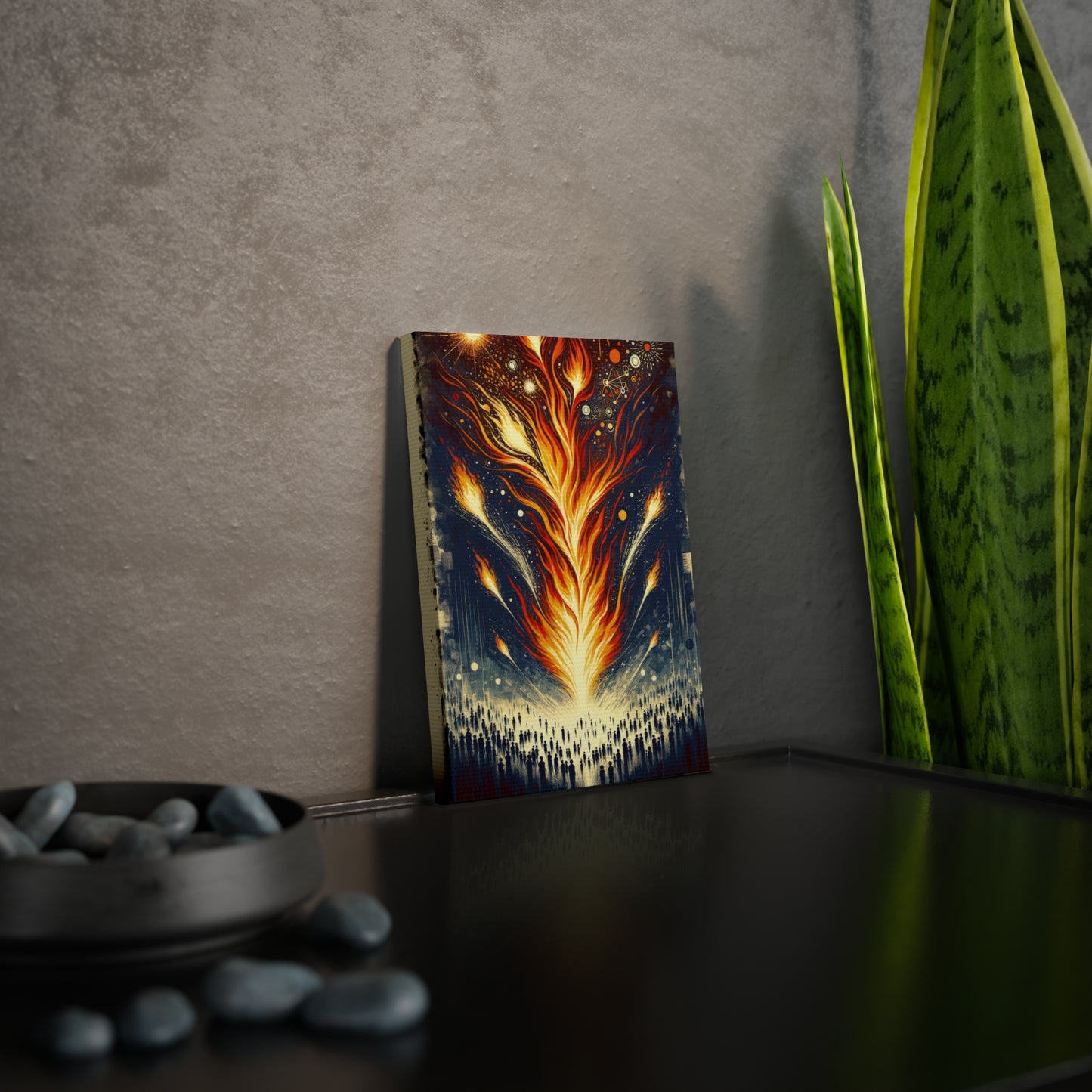 Ignition Change Catalyst Canvas Photo Tile