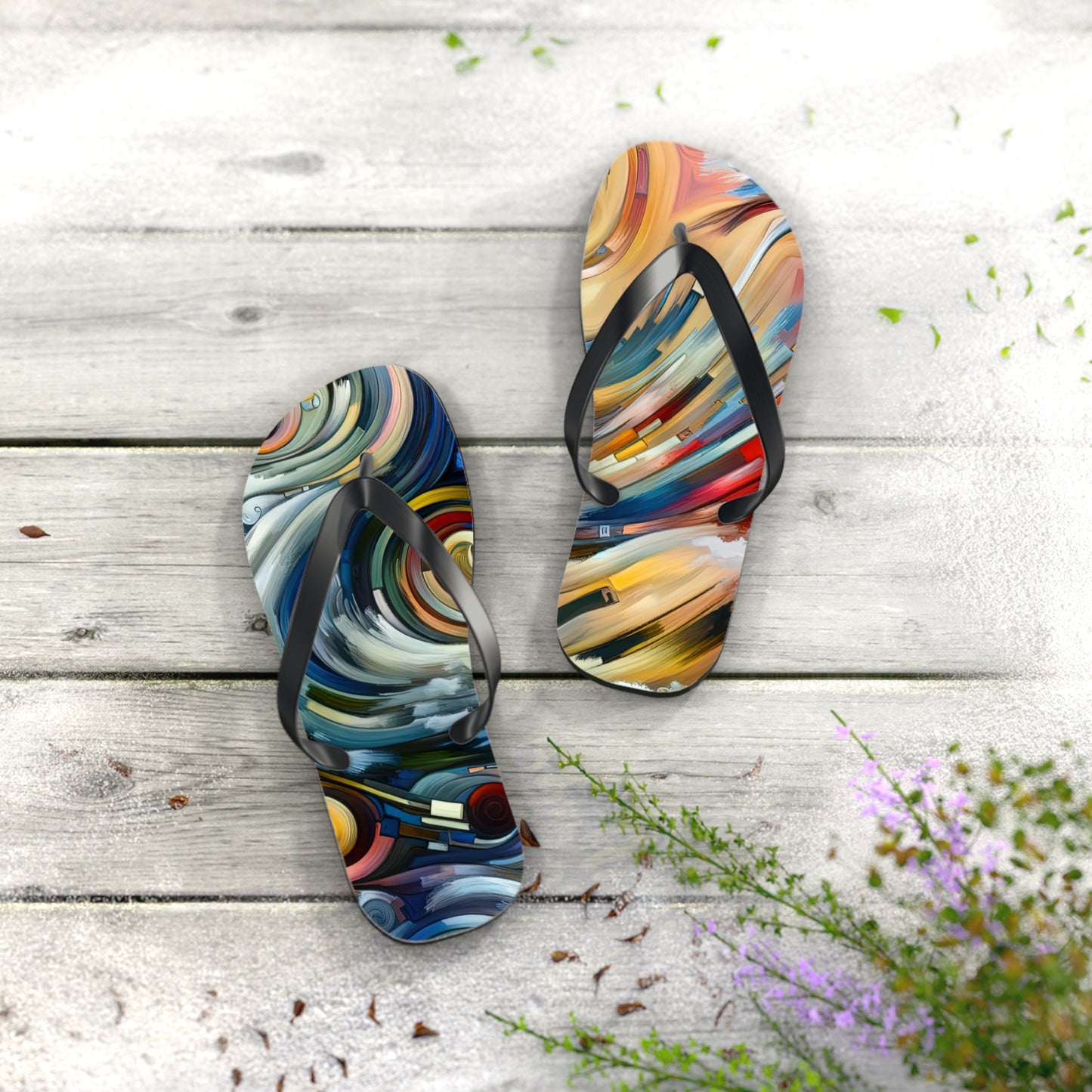 Gratitude Melodic Transformation Flip Flops