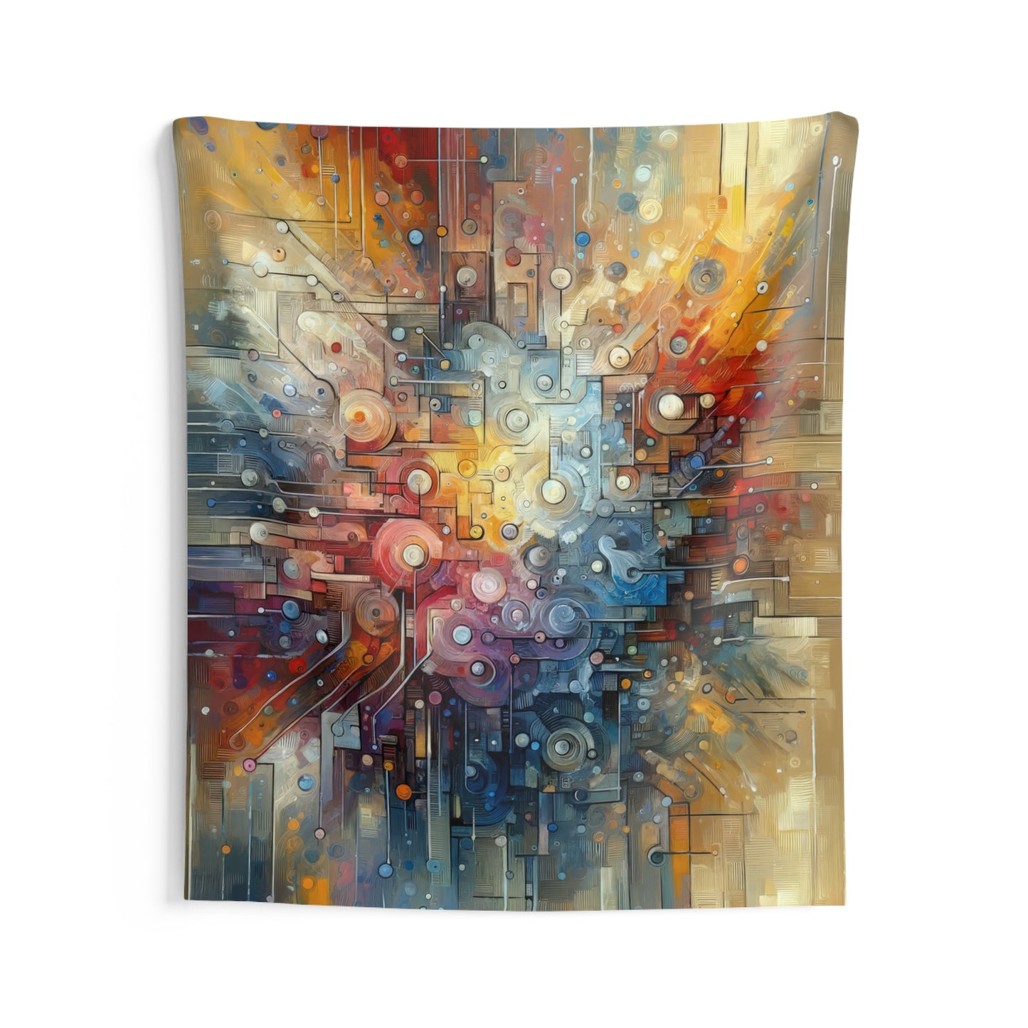 Empathy Scaffold Unity Indoor Wall Tapestries