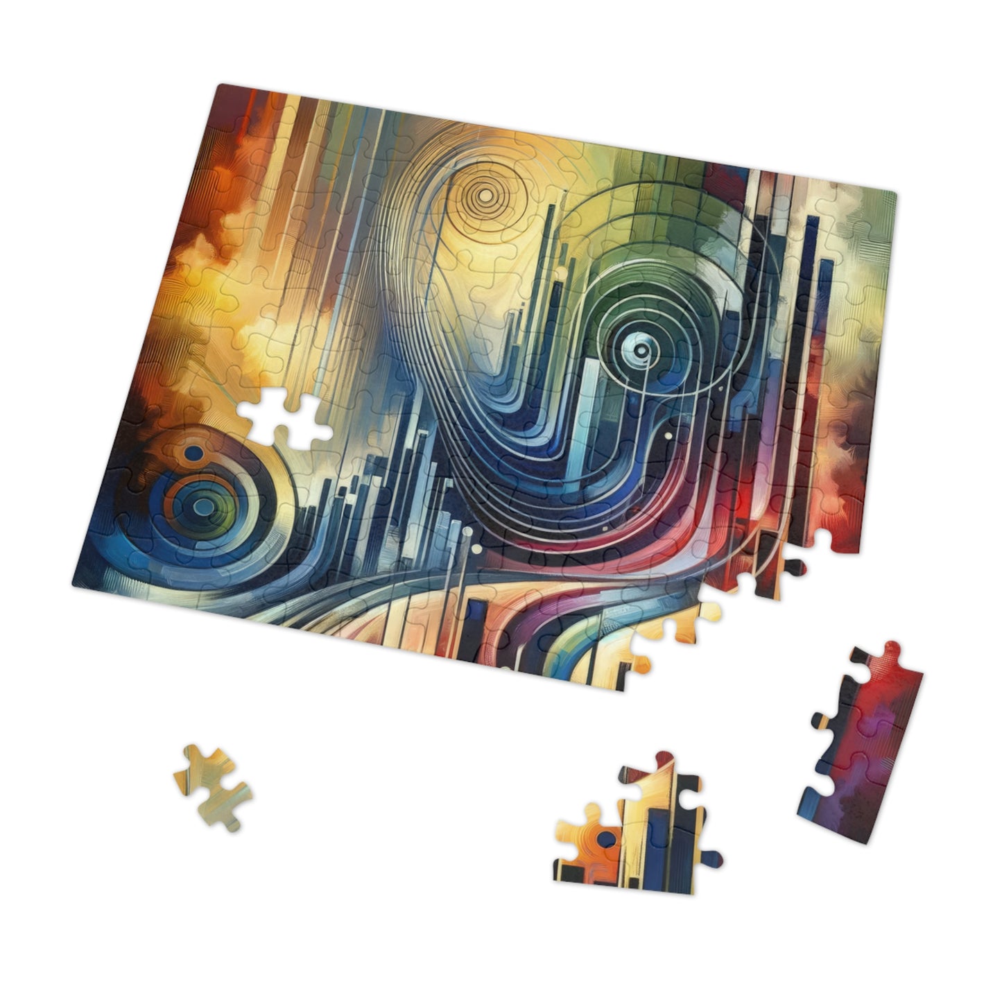Effort Amplifies Outcome Jigsaw Puzzle (30, 110, 252, 500,1000-Piece)