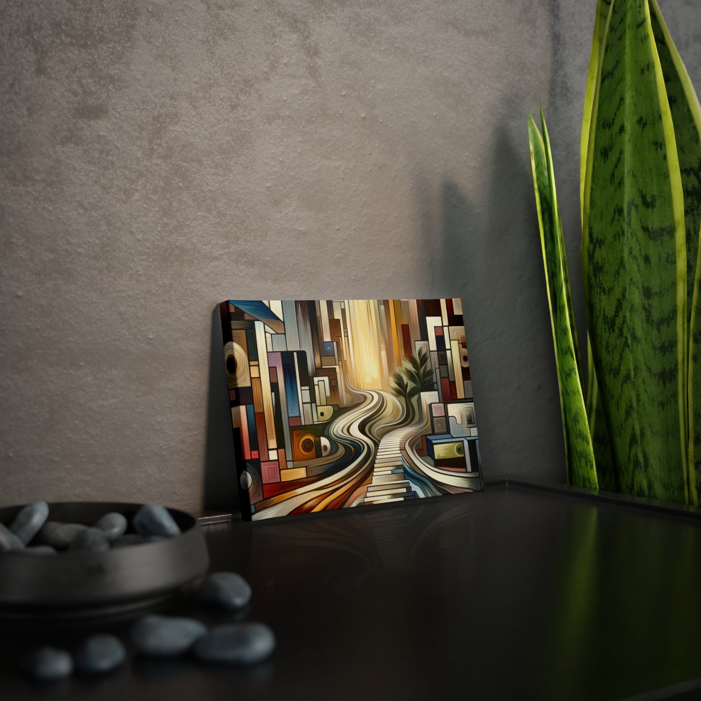 Relatable Journey Abstraction Canvas Photo Tile