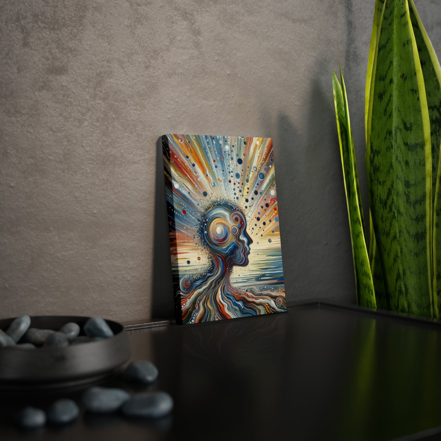 Conscious Ripple Influence Canvas Photo Tile