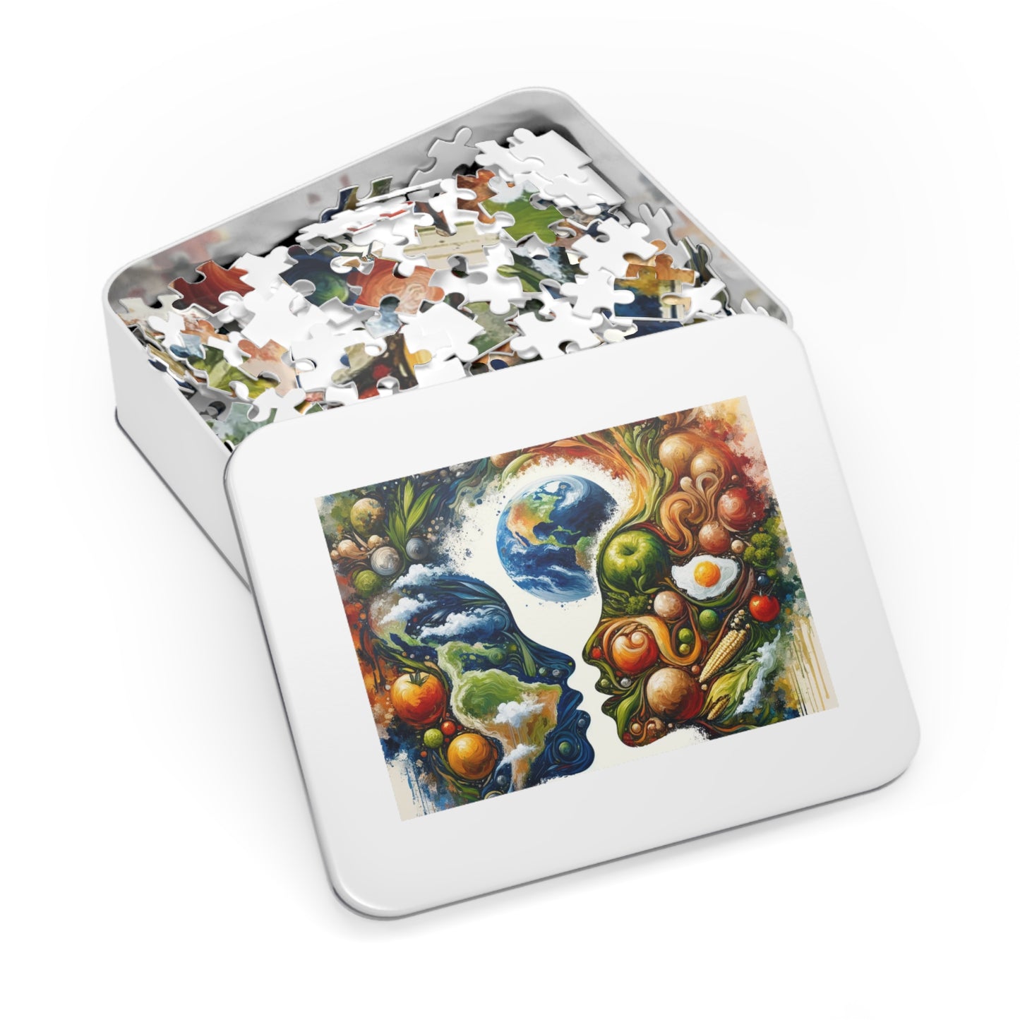 Earthly Dialogue Feast Jigsaw Puzzle (30, 110, 252, 500,1000-Piece)