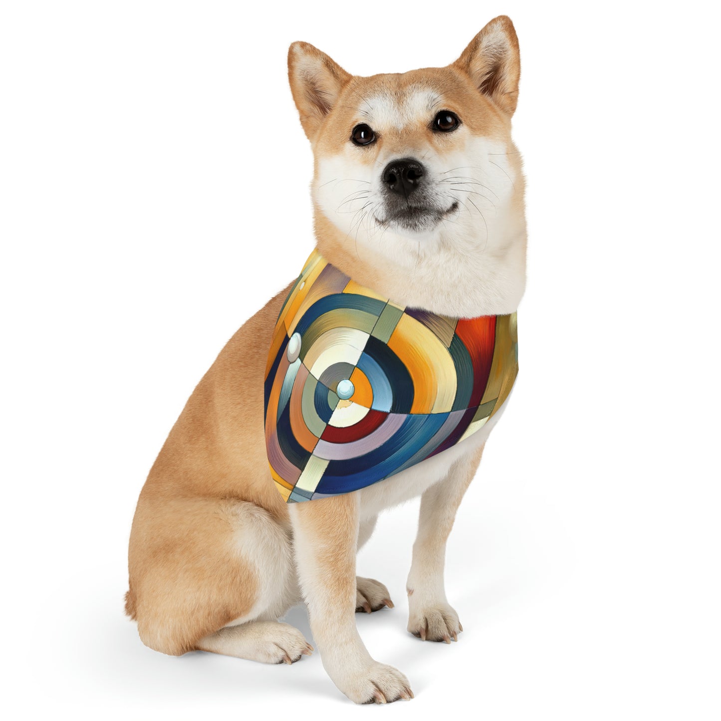 Oneness Through Tachism Pet Bandana Collar