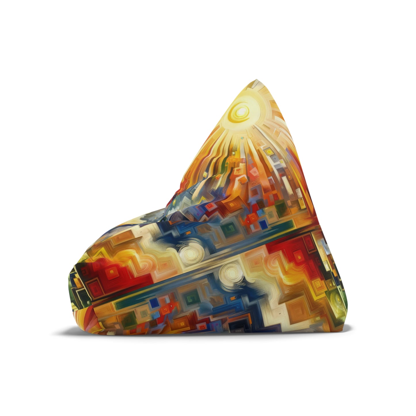 Abundant Resources Burst Bean Bag Chair Cover