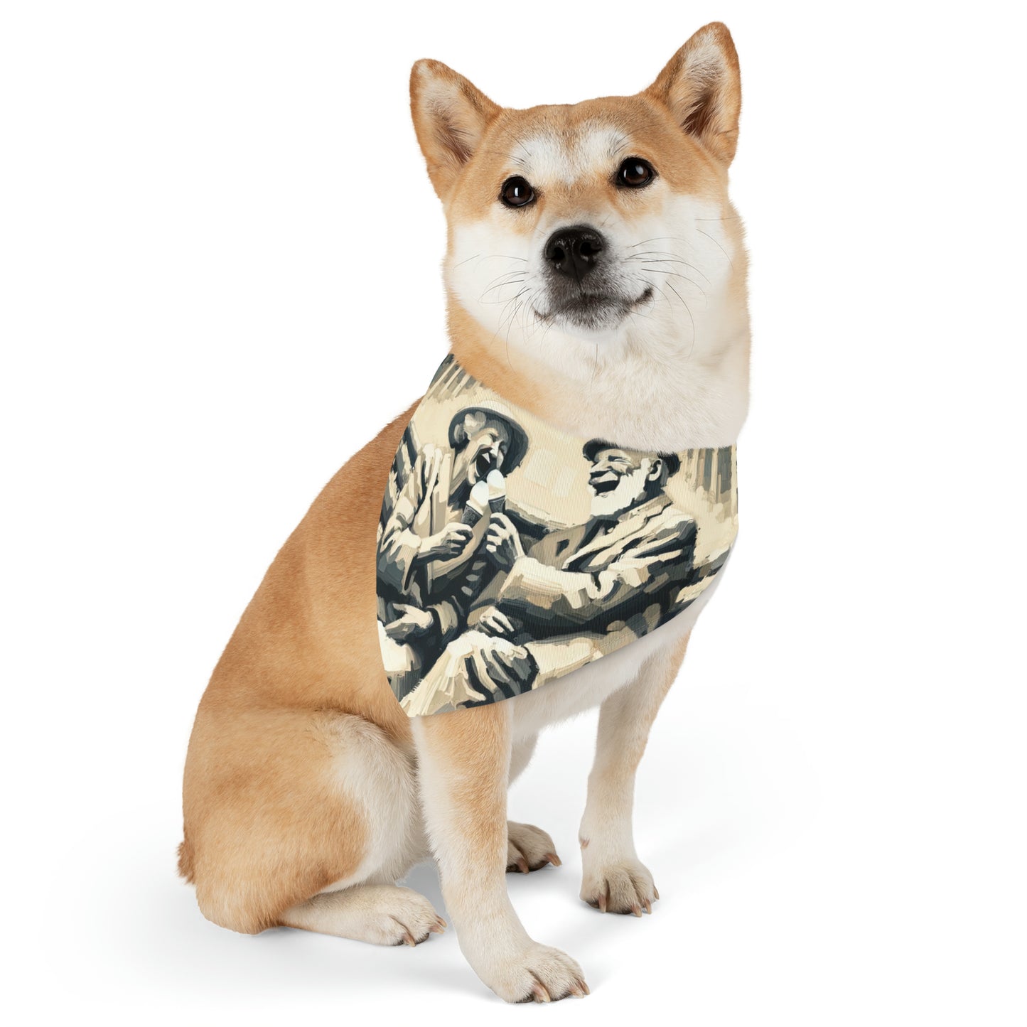Joyful Companionship Serenity Pet Bandana Collar