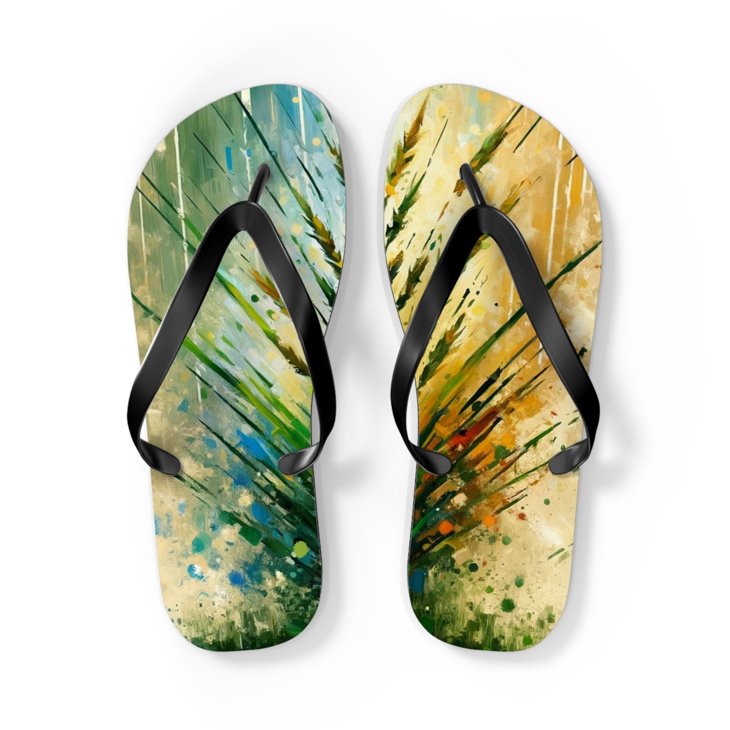 Grass Testament Change Flip Flops