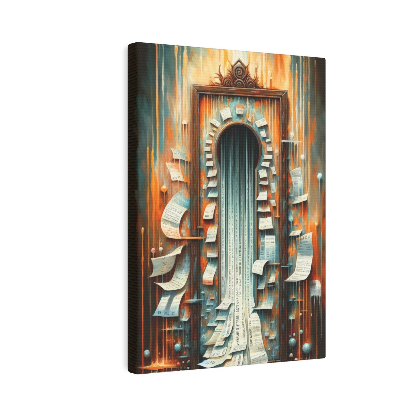 Illuminated Truths Mirror Canvas Photo Tile