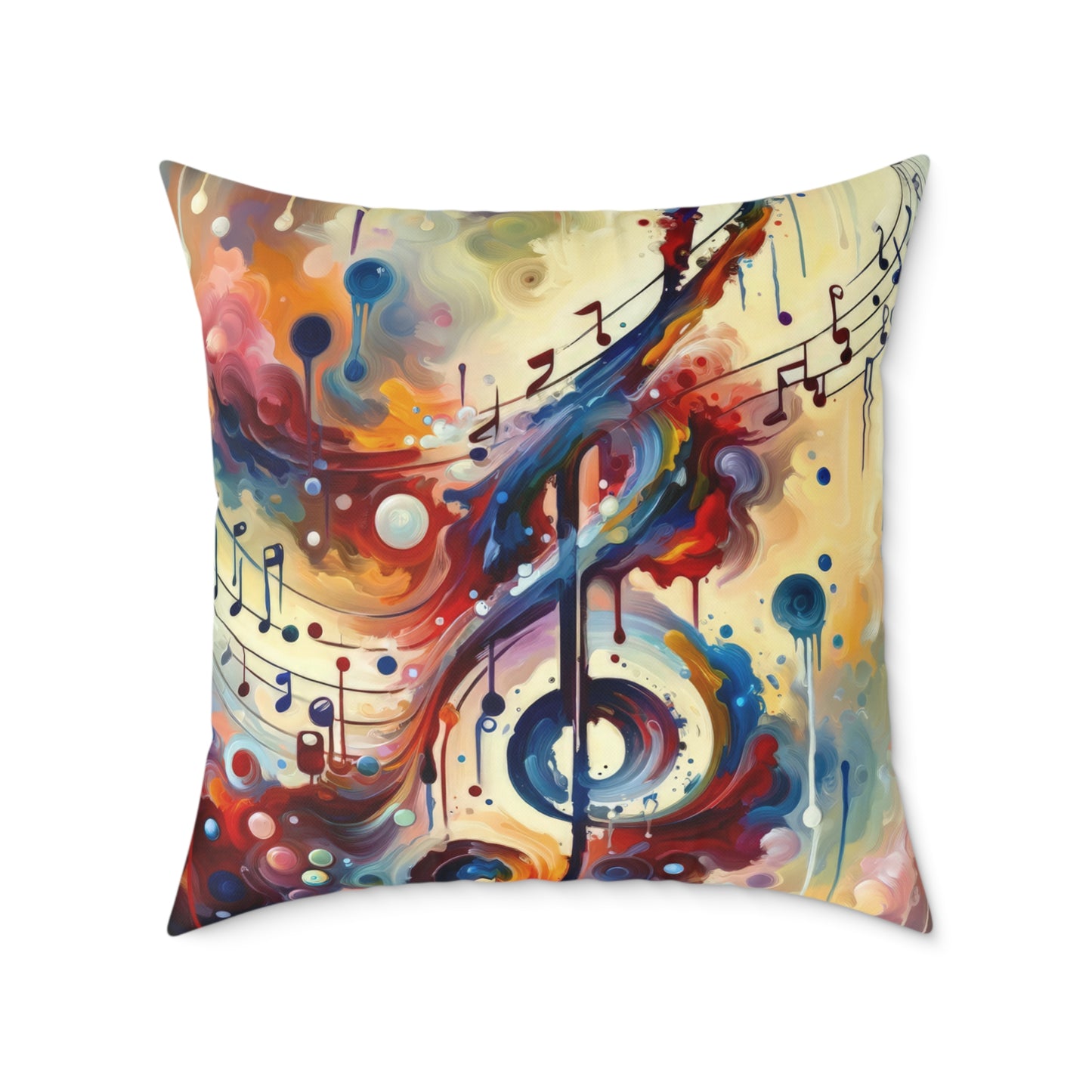 Harmonizing Melody Life Spun Polyester Pillow