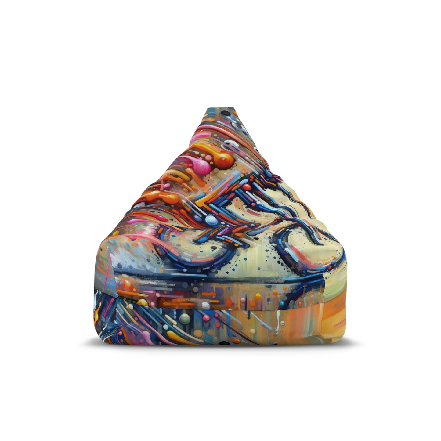 Vibrant Dynamic Sovereignty Bean Bag Chair Cover