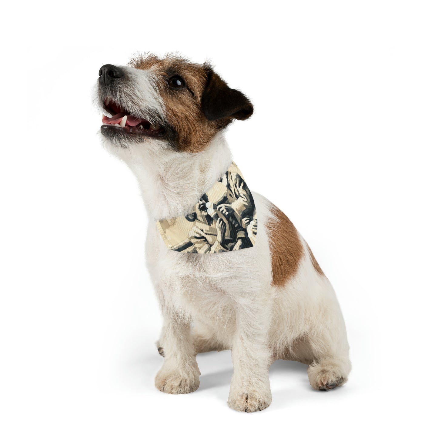 Joyful Companionship Serenity Pet Bandana Collar
