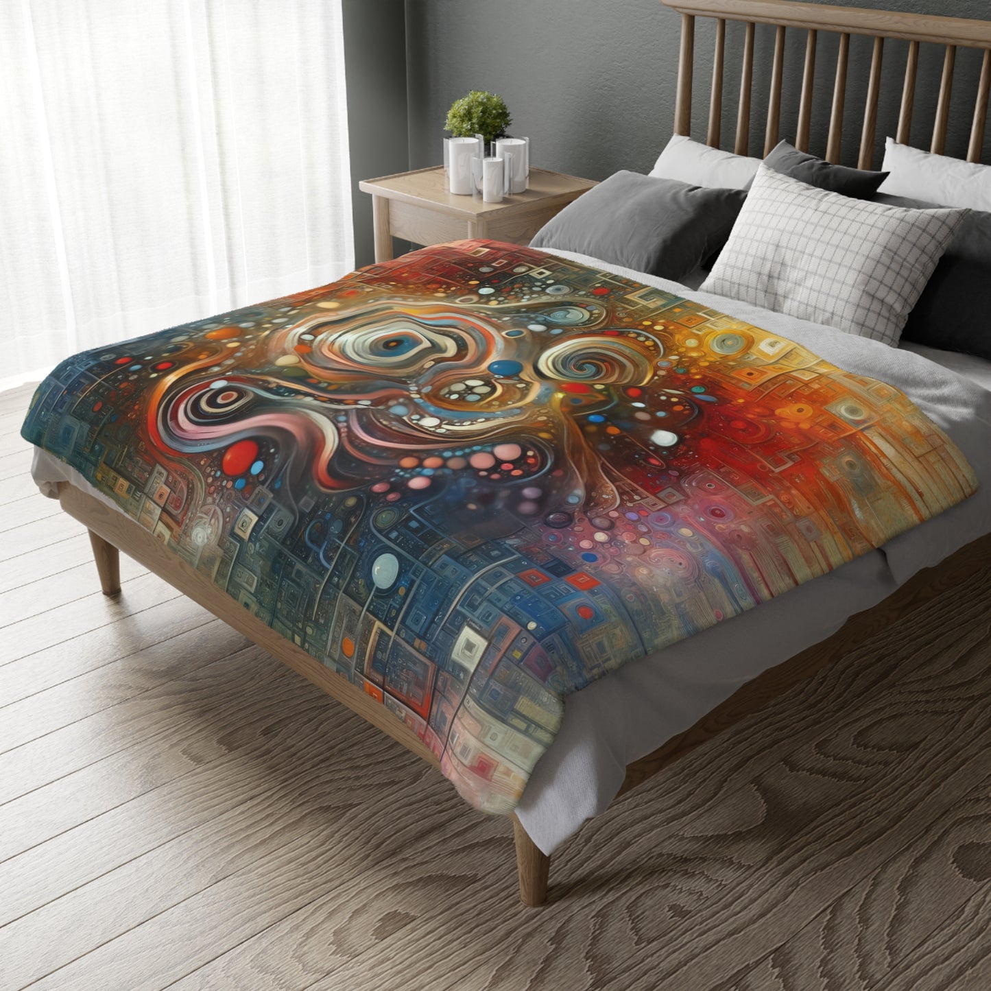 Tapestry Choice Impact Velveteen Microfiber Blanket (Two-sided print)