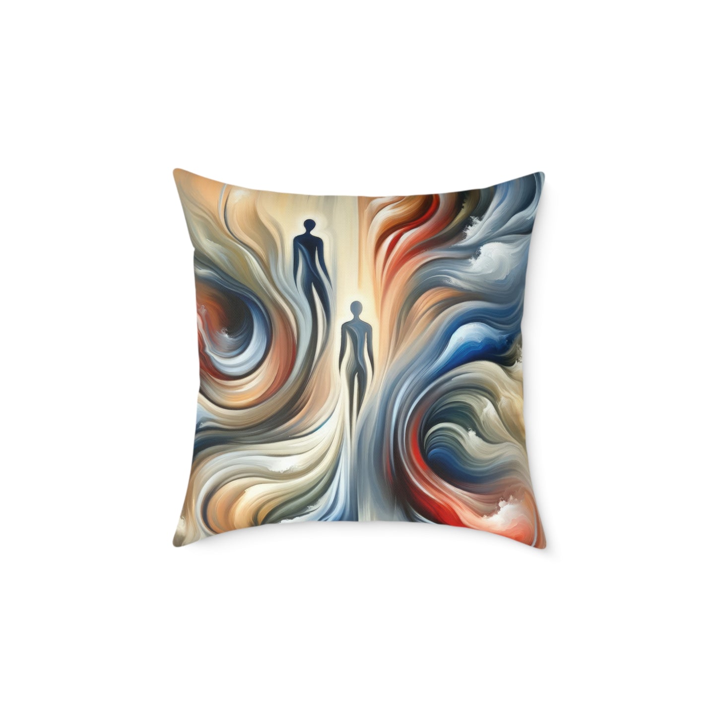 Silent Journey Recognition Spun Polyester Pillow