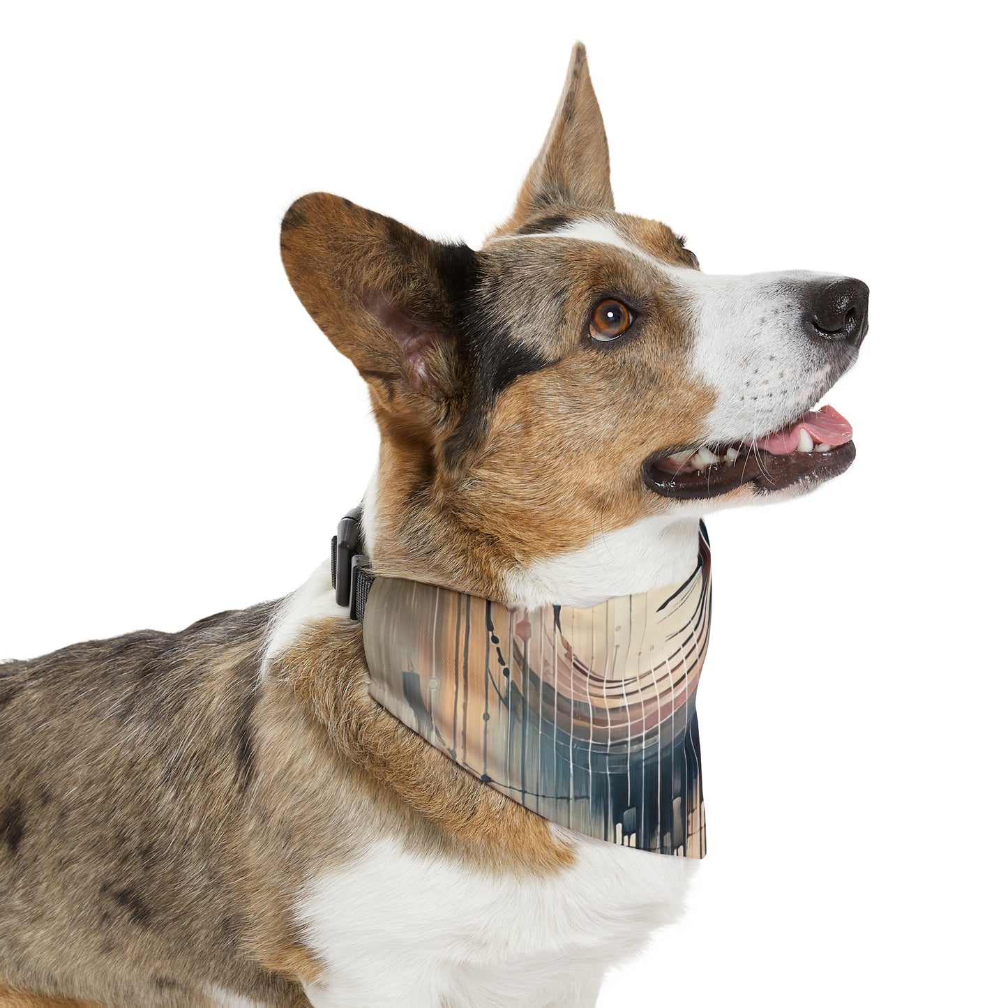 Rhythmic Heart Dance Pet Bandana Collar