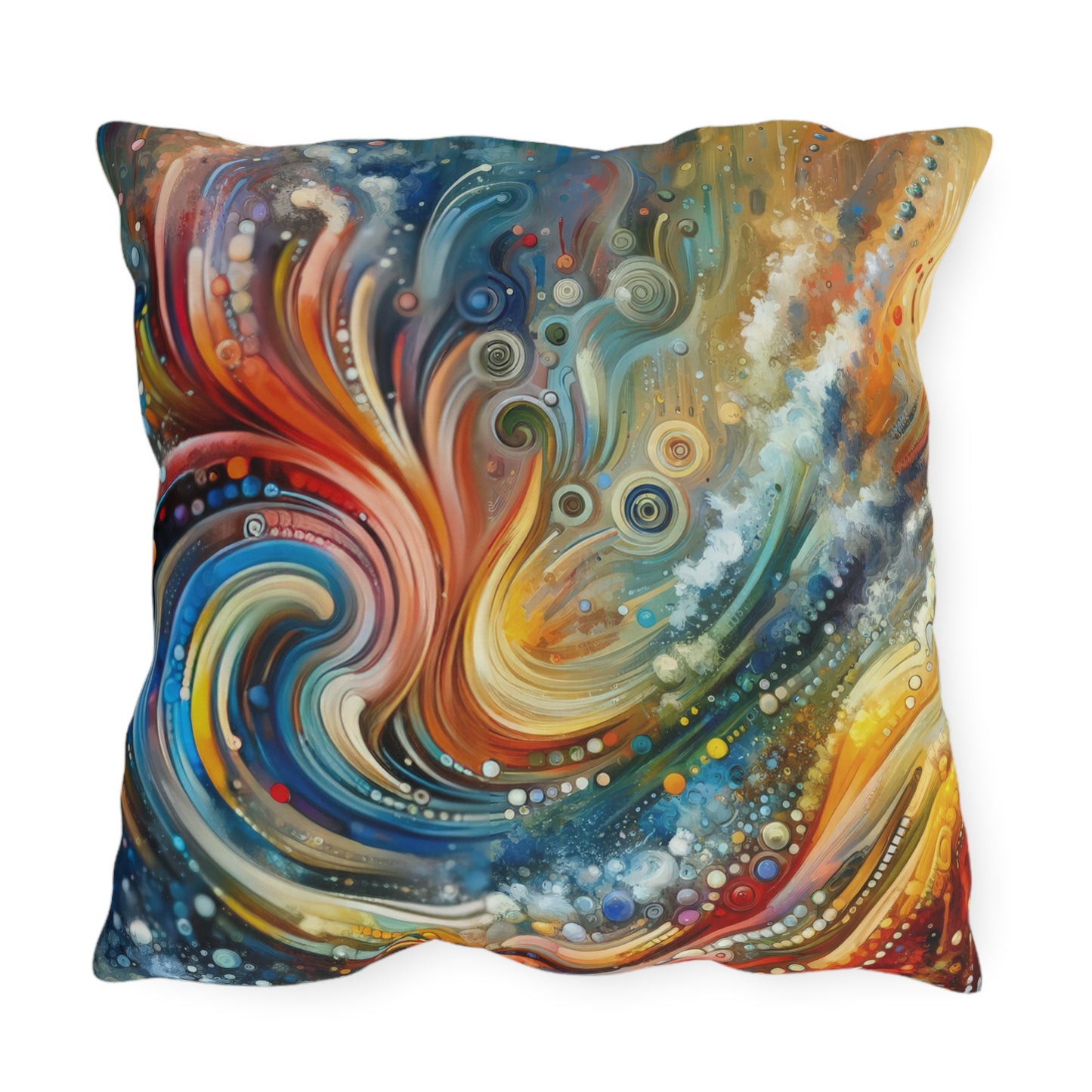 Dynamic Unity Tapestry Outdoor Pillows