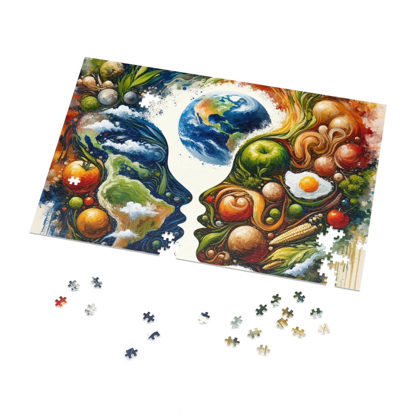 Earthly Dialogue Feast Jigsaw Puzzle (30, 110, 252, 500,1000-Piece)