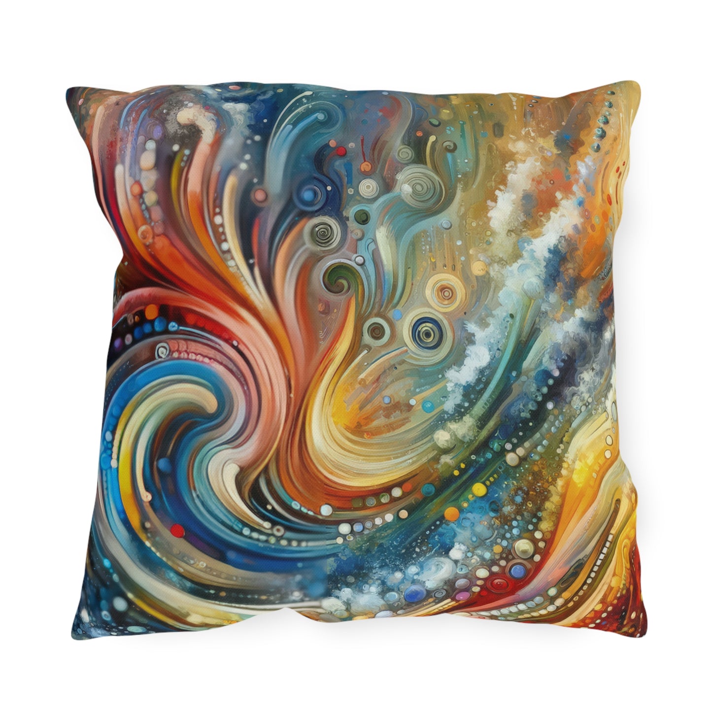 Dynamic Unity Tapestry Outdoor Pillows