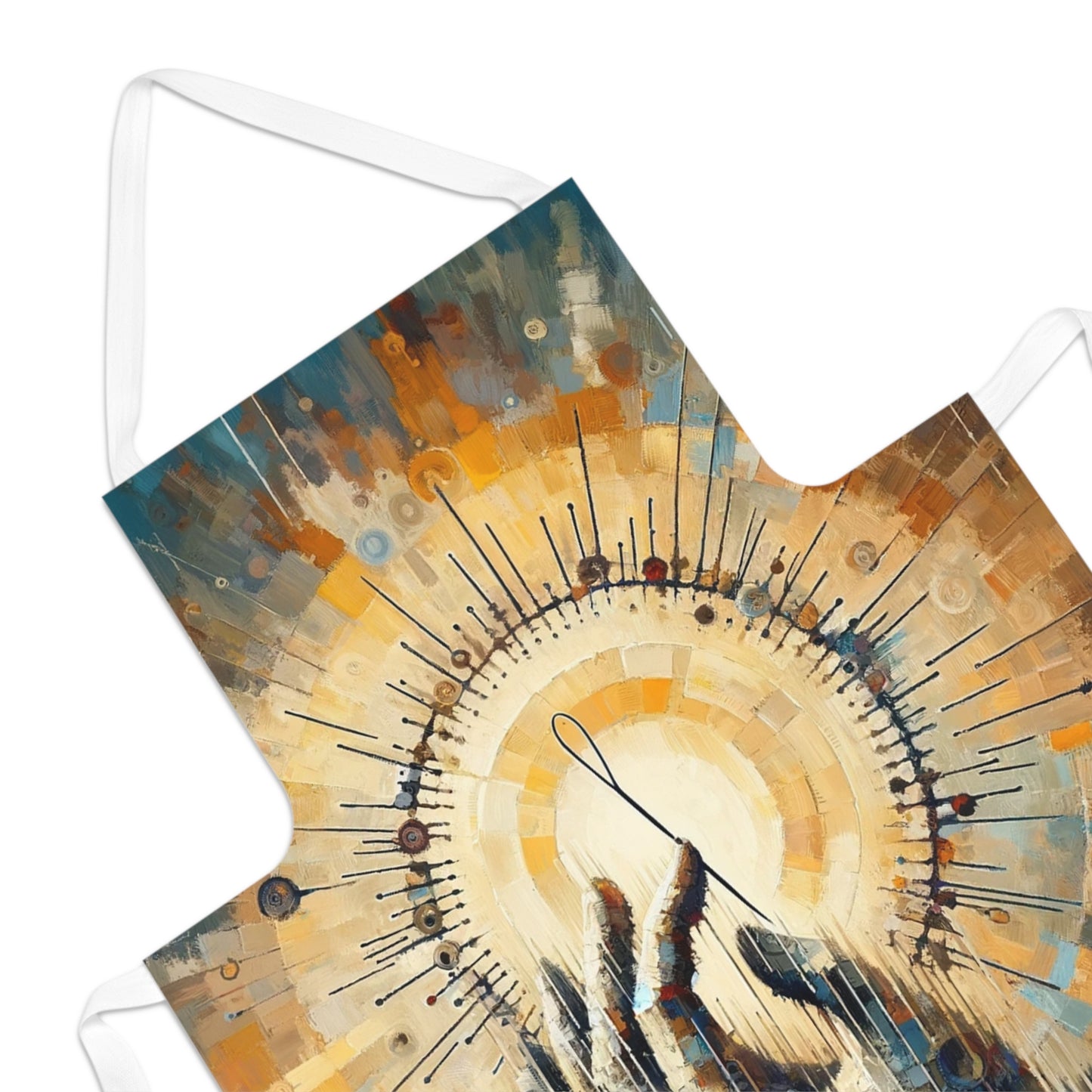Sovereign Reflective Tachism Adult Apron (AOP)
