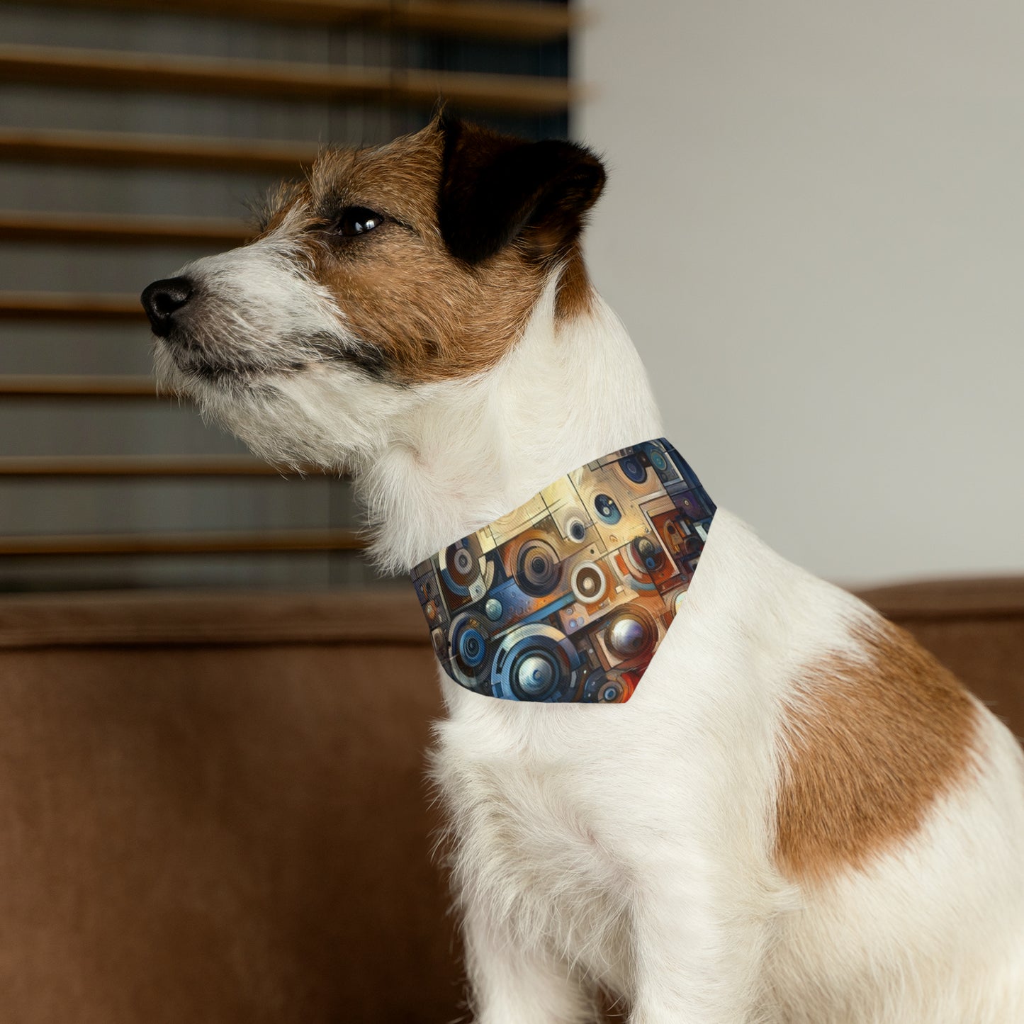 Tech Gratitude Fusion Pet Bandana Collar