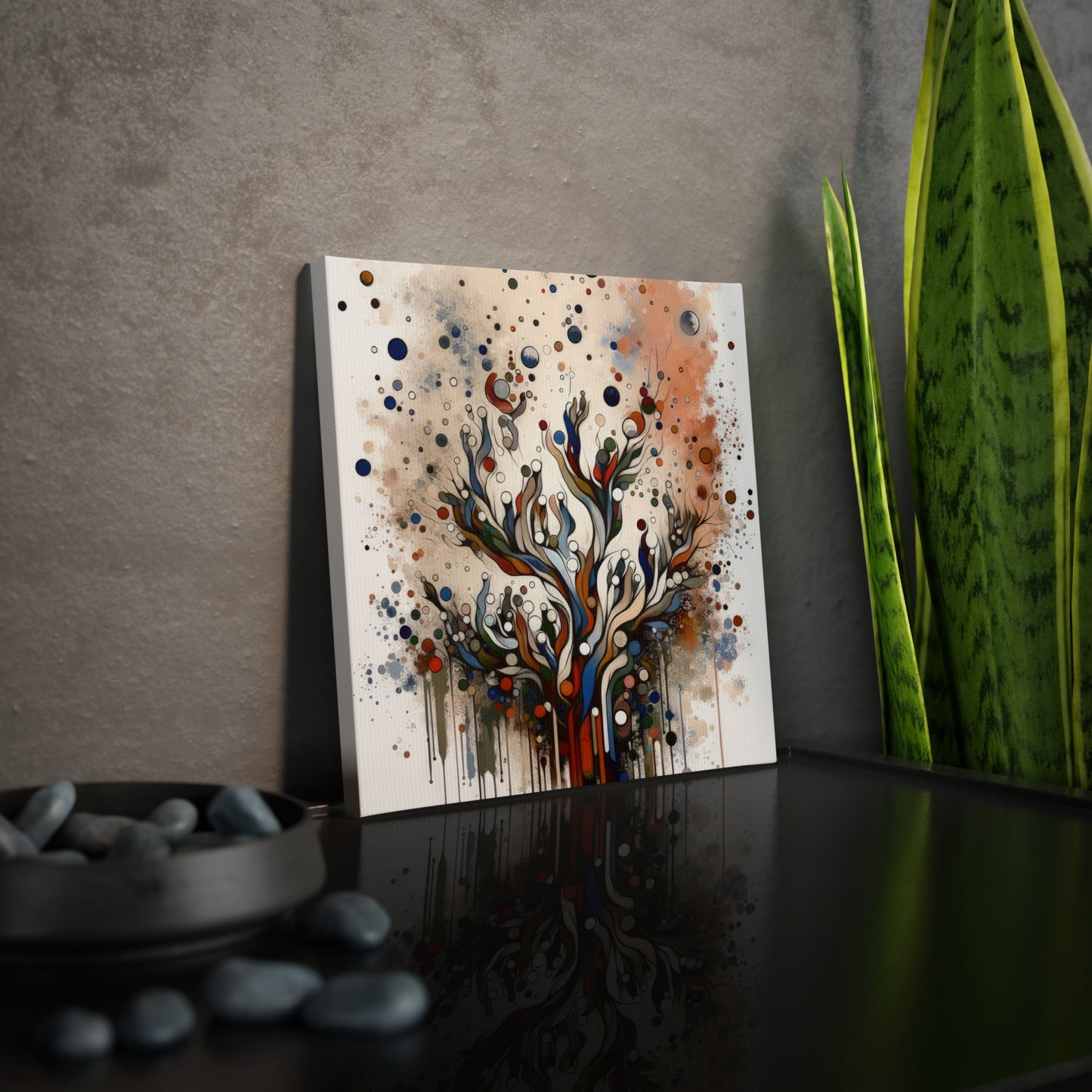 Intentional Unity Splashes Canvas Photo Tile